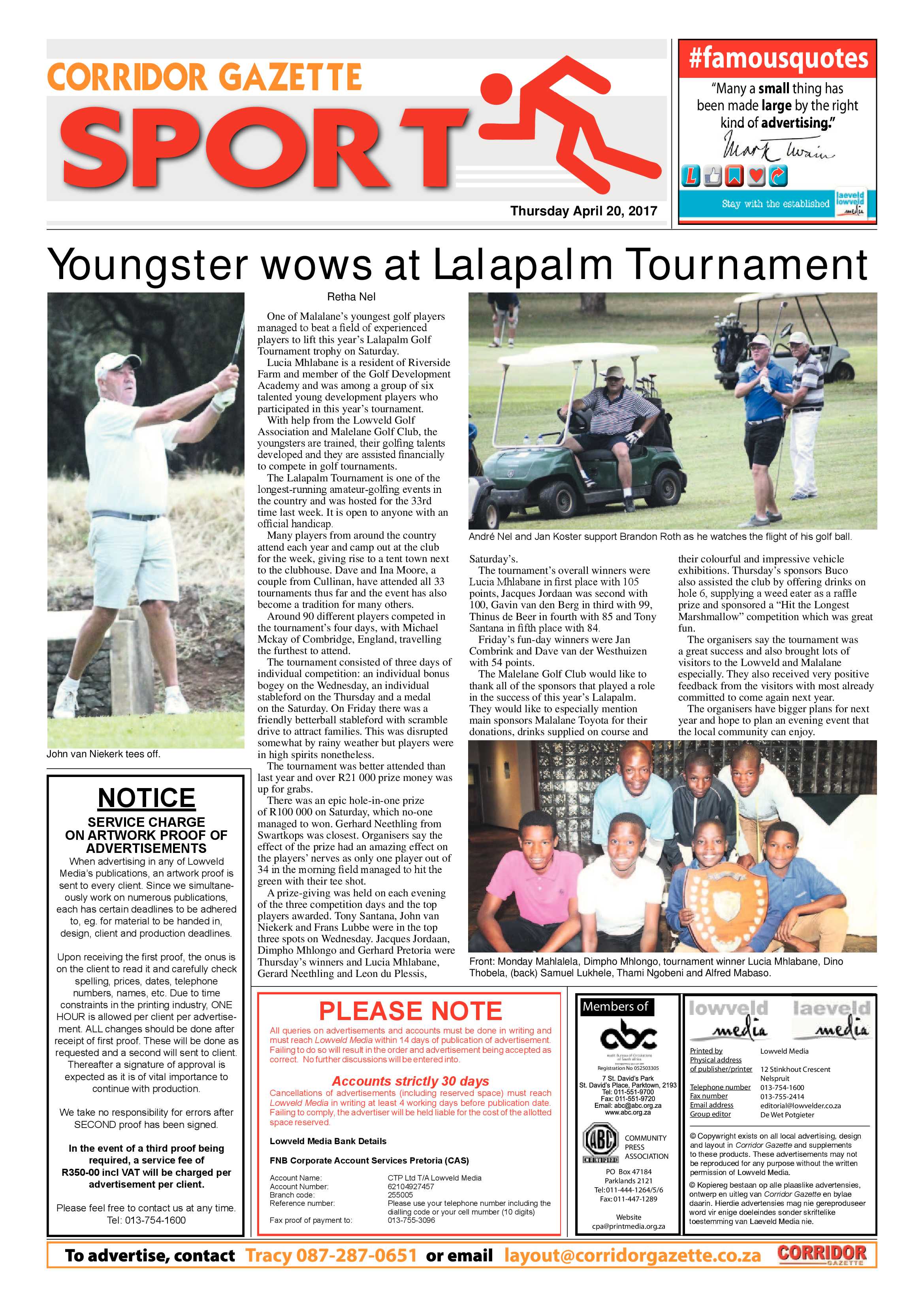 Corridor Gazette 20 April 2017 page 8