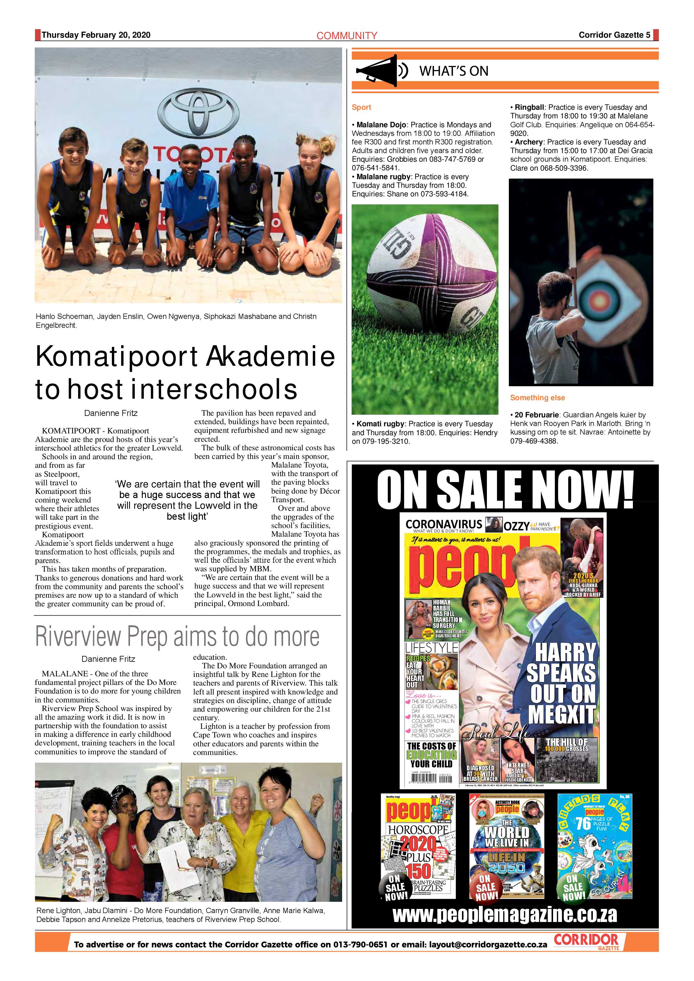 Corridor Gazette 20 February 2020 page 4