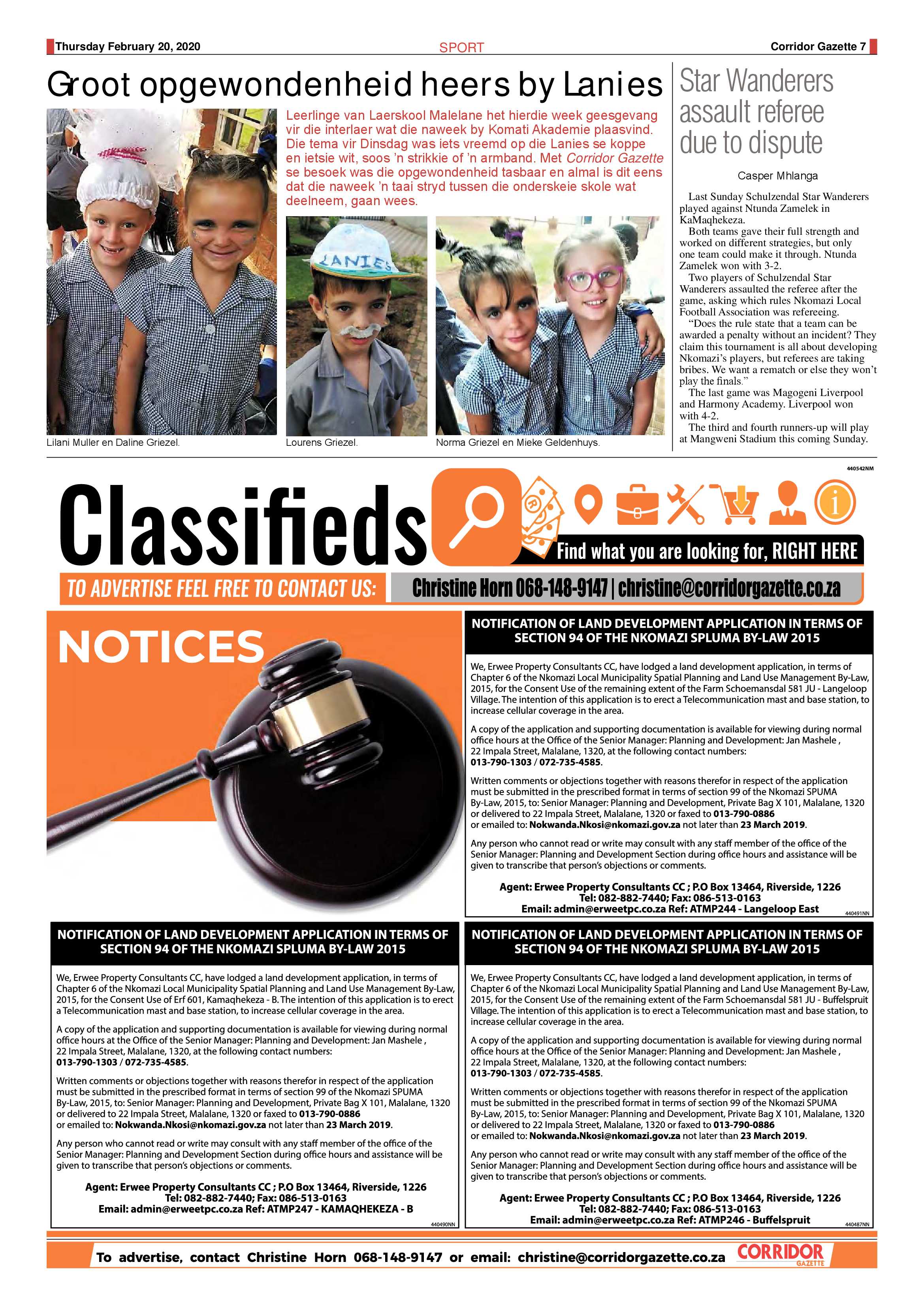 Corridor Gazette 20 February 2020 page 6