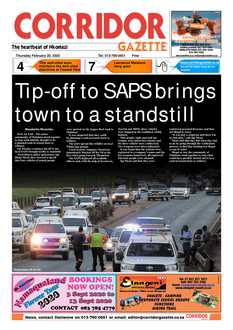 Corridor Gazette 20 February 2020