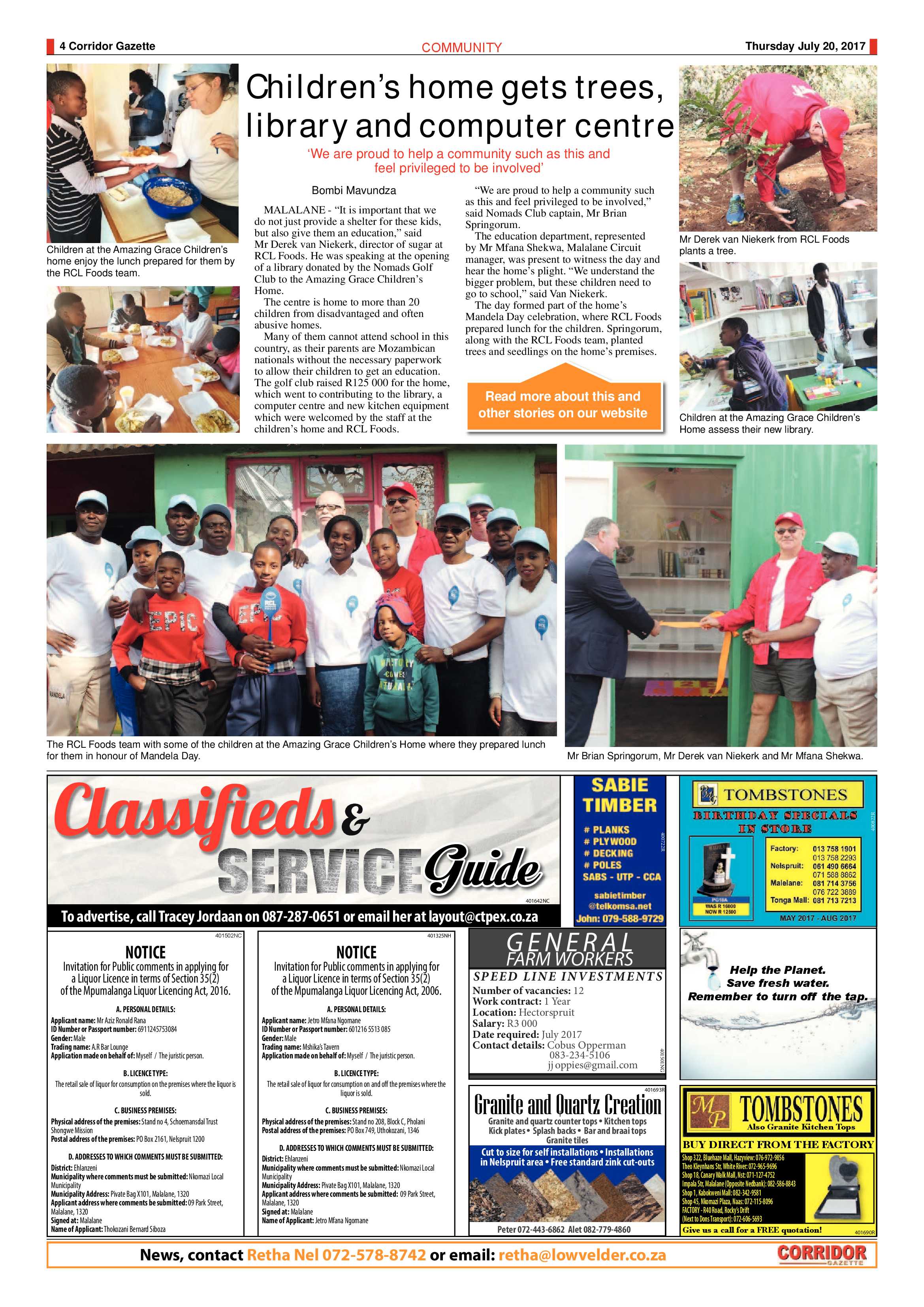 Corridor Gazette 20 July 2017 page 4