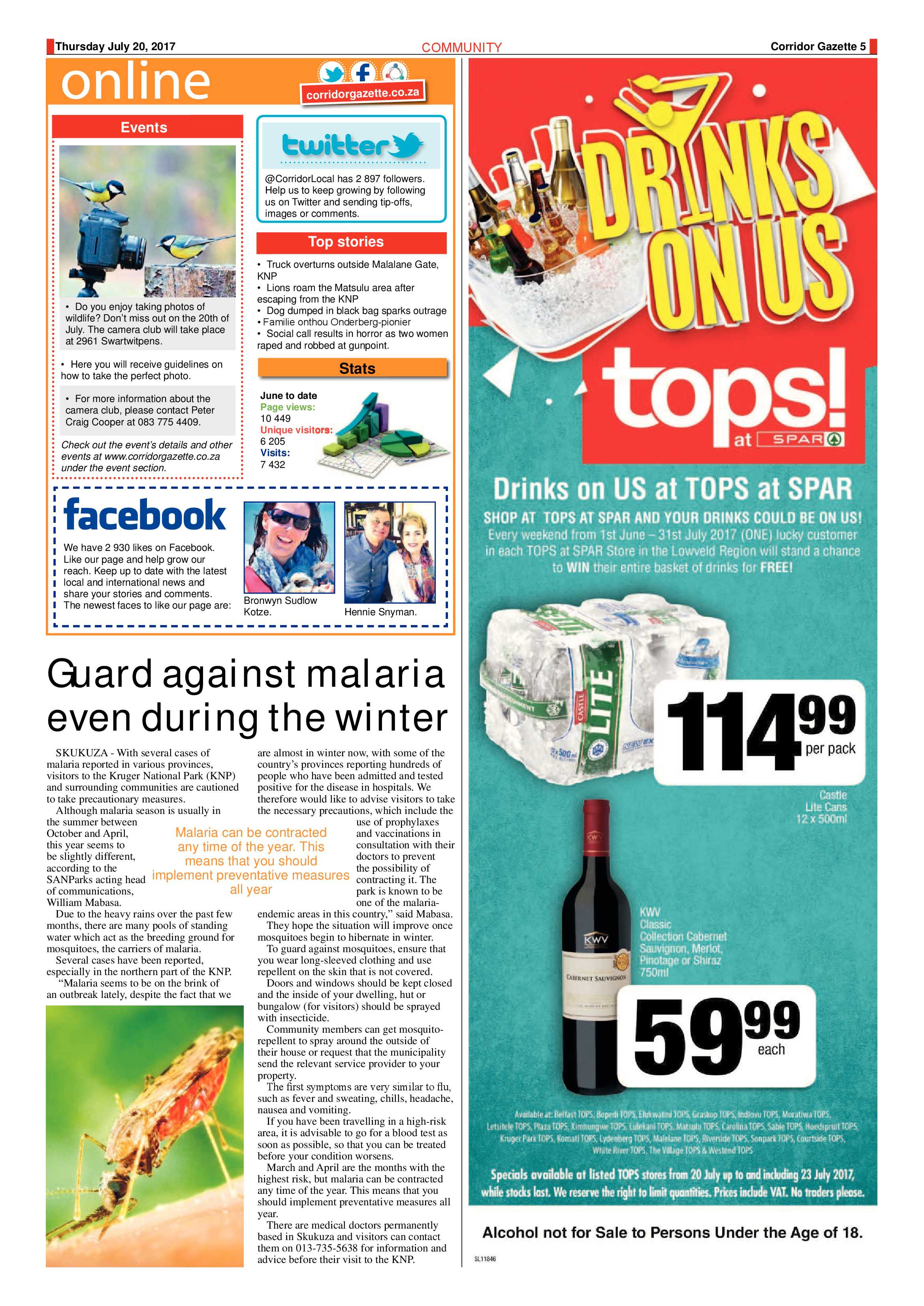 Corridor Gazette 20 July 2017 page 5