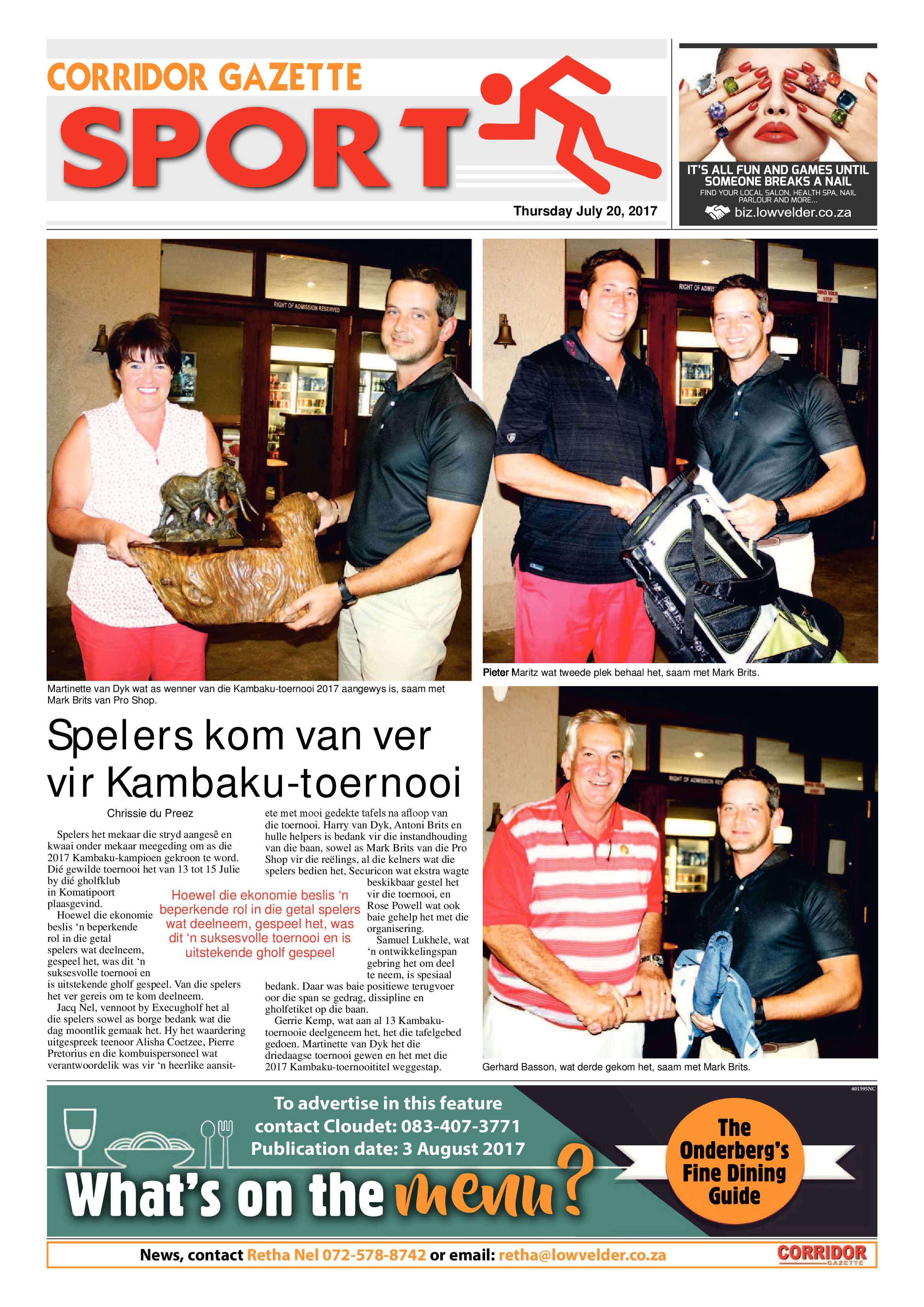 Corridor Gazette 20 July 2017 page 8