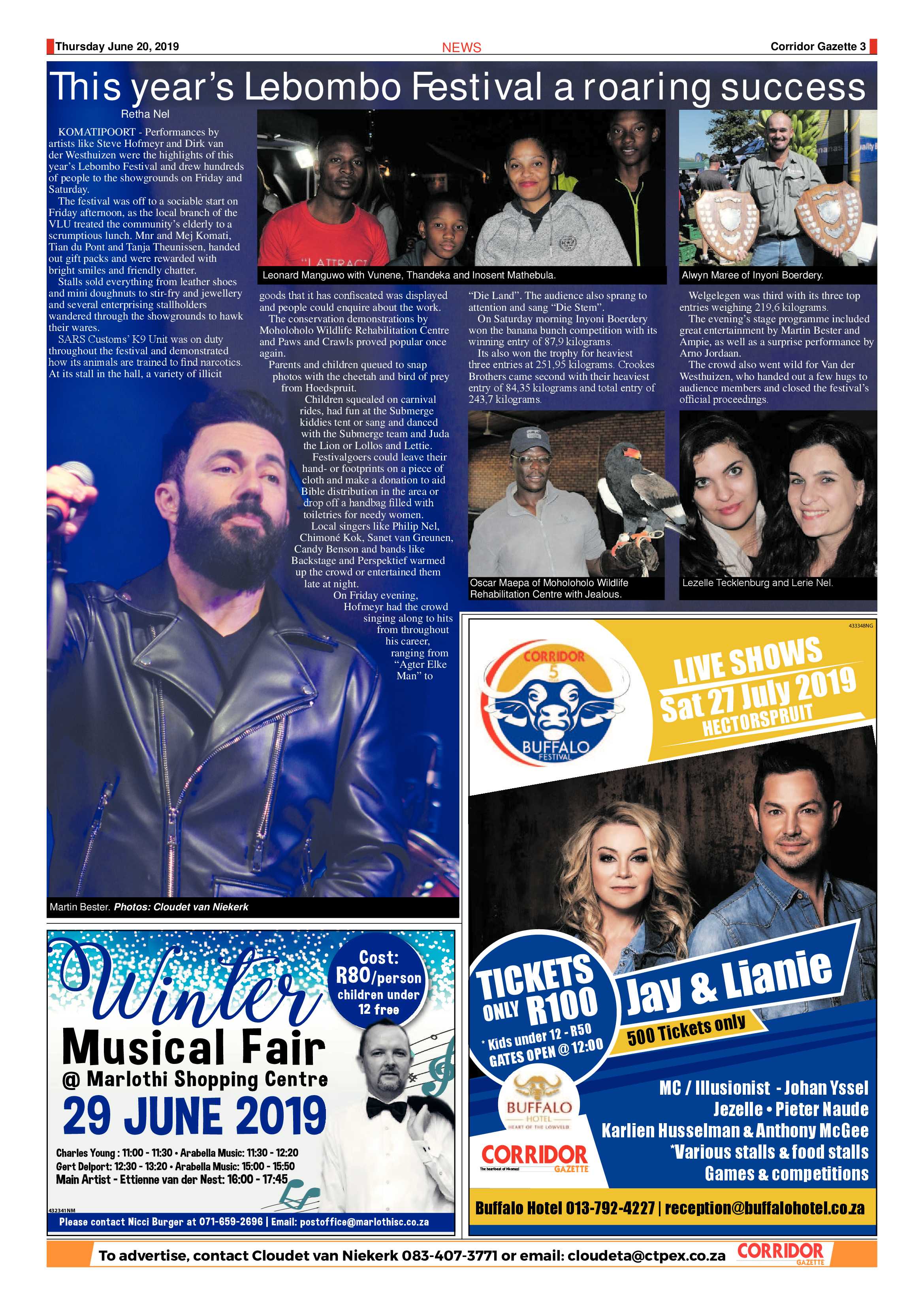 Corridor Gazette 20 June 2019 page 3