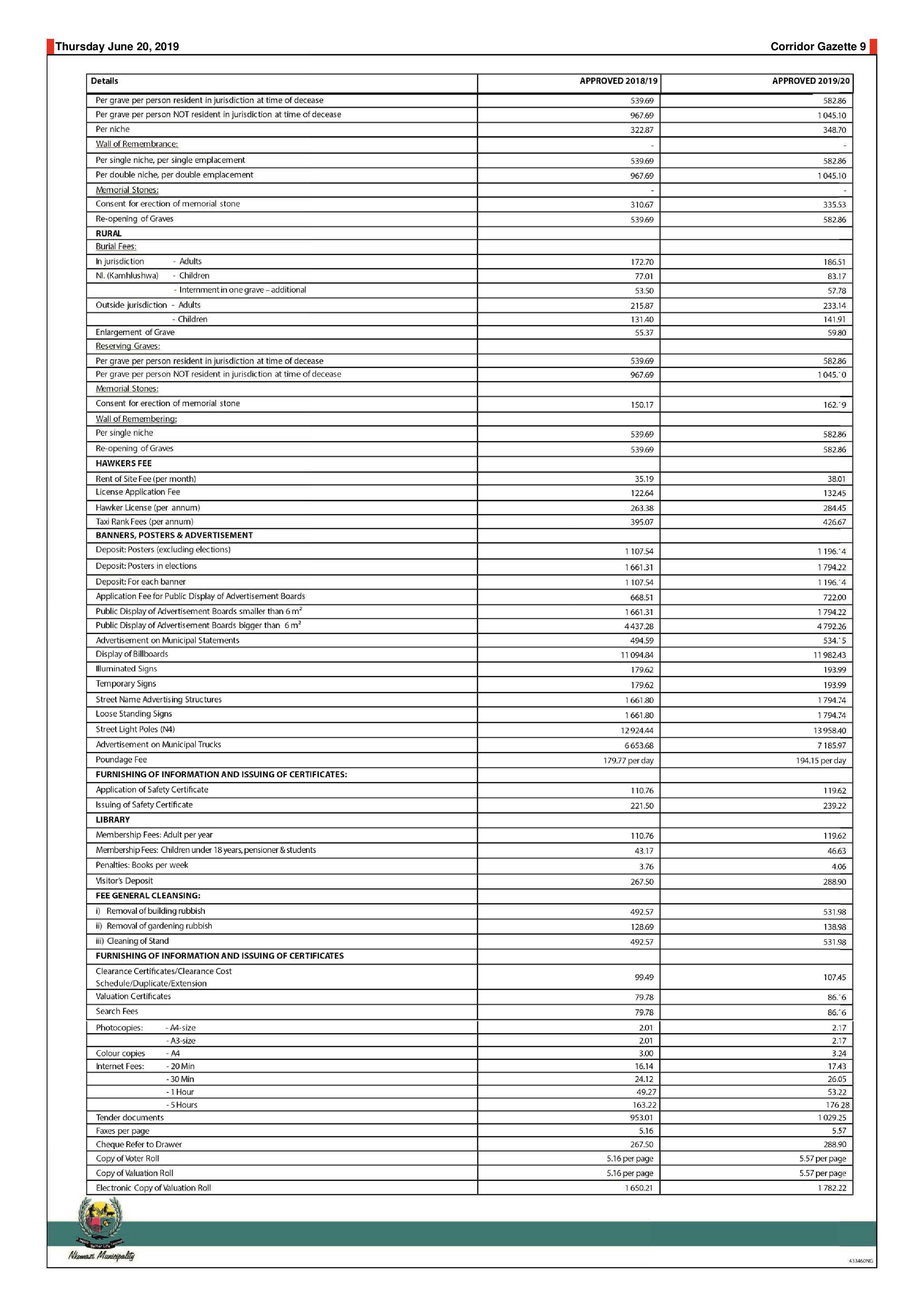 Corridor Gazette 20 June 2019 page 9