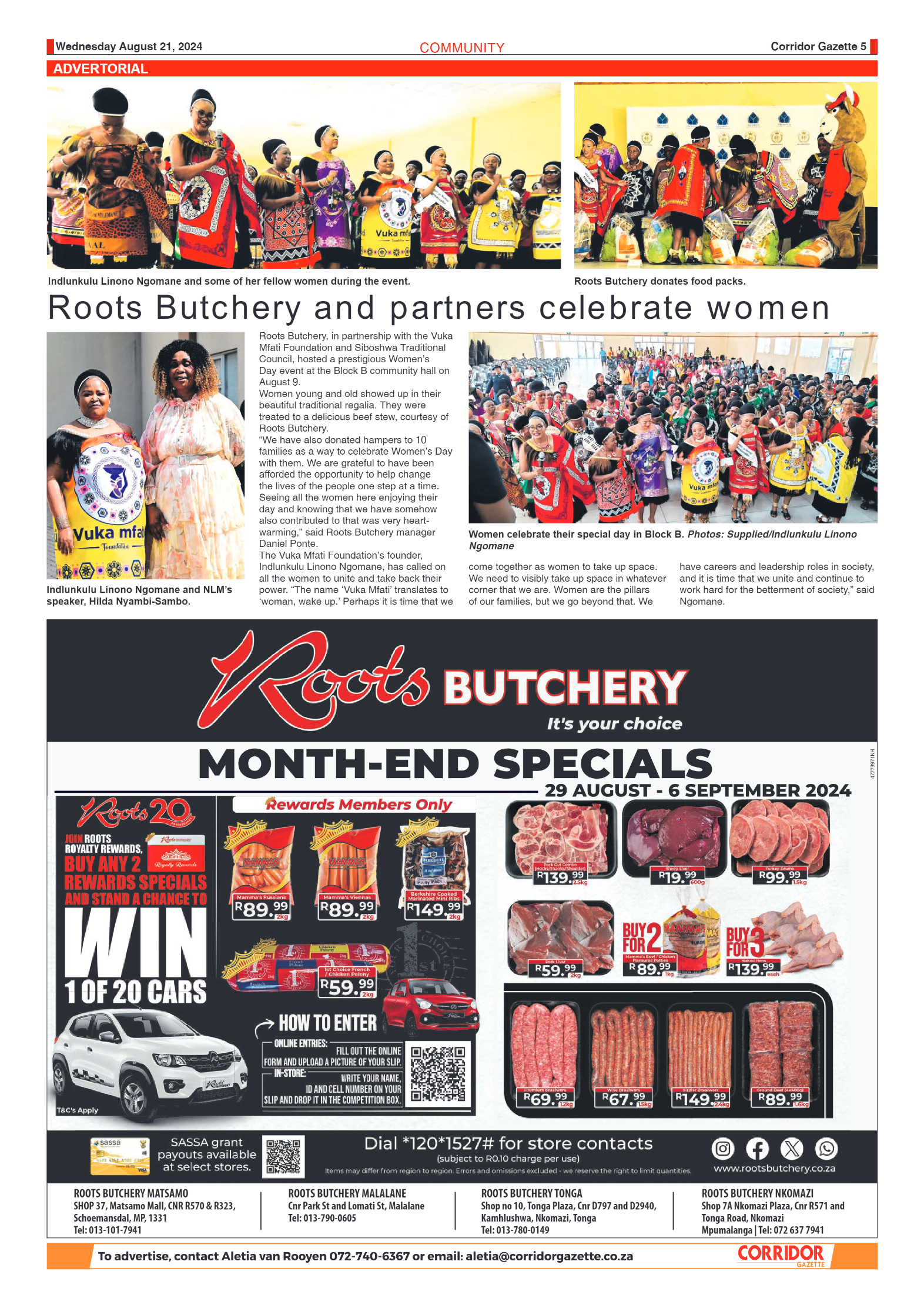 Corridor Gazette 21 August 2024 page 5