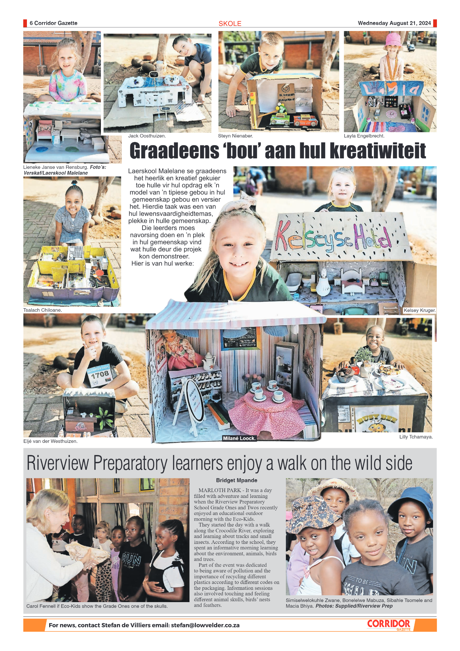 Corridor Gazette 21 August 2024 page 6