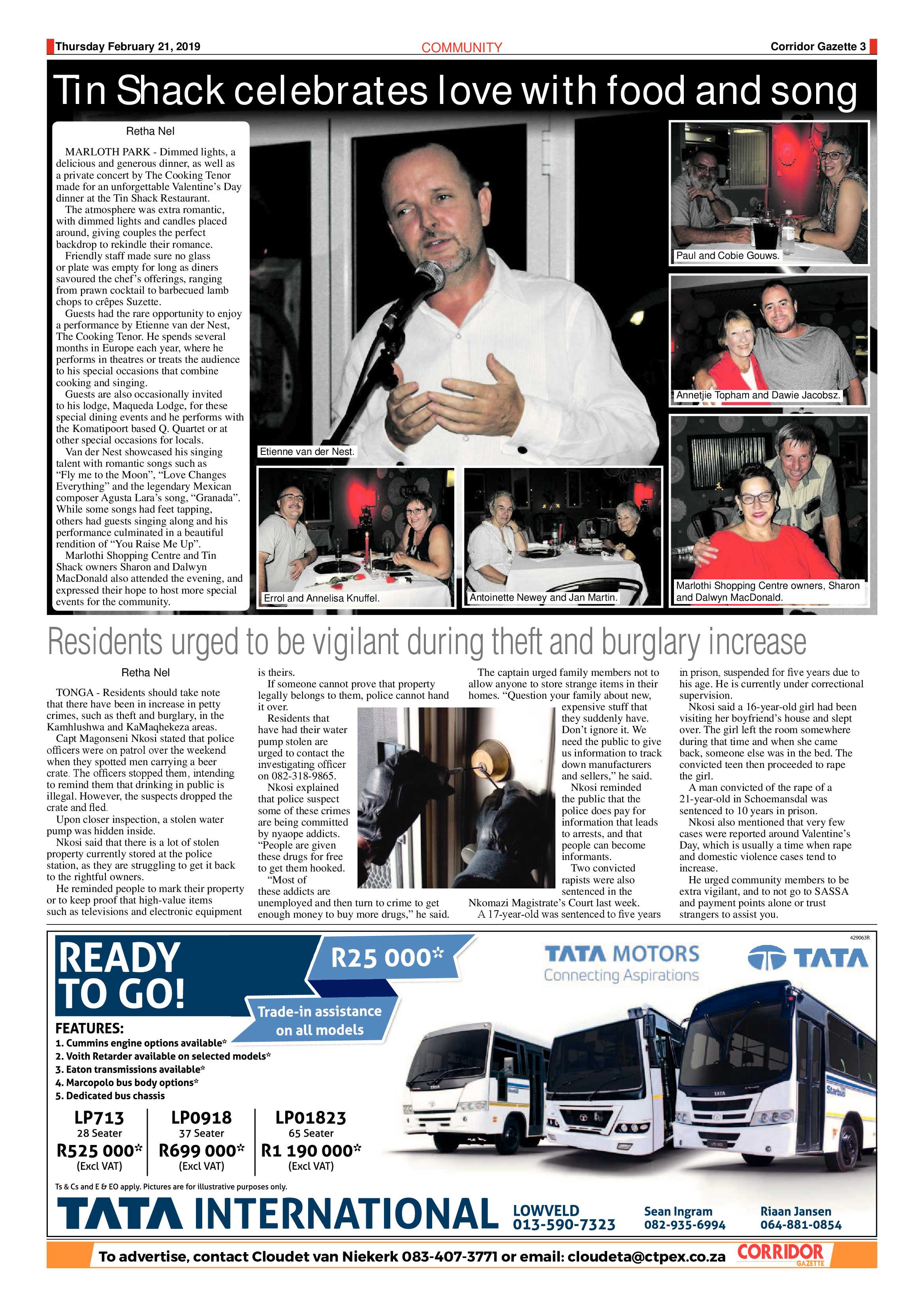 Corridor Gazette 21 February 2019 page 3