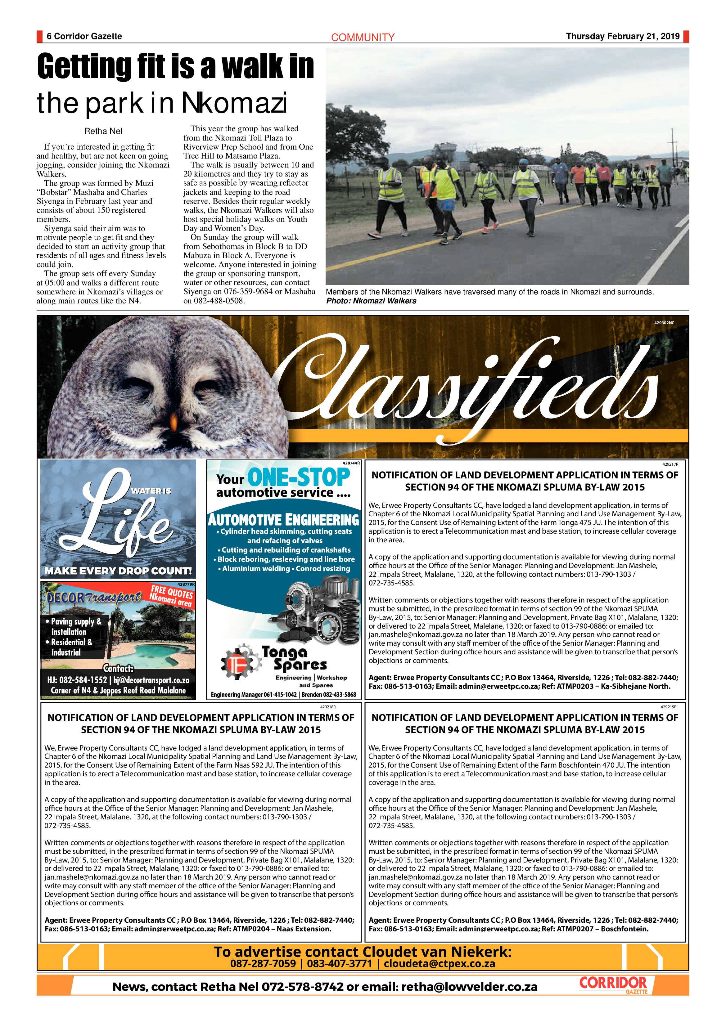 Corridor Gazette 21 February 2019 page 6