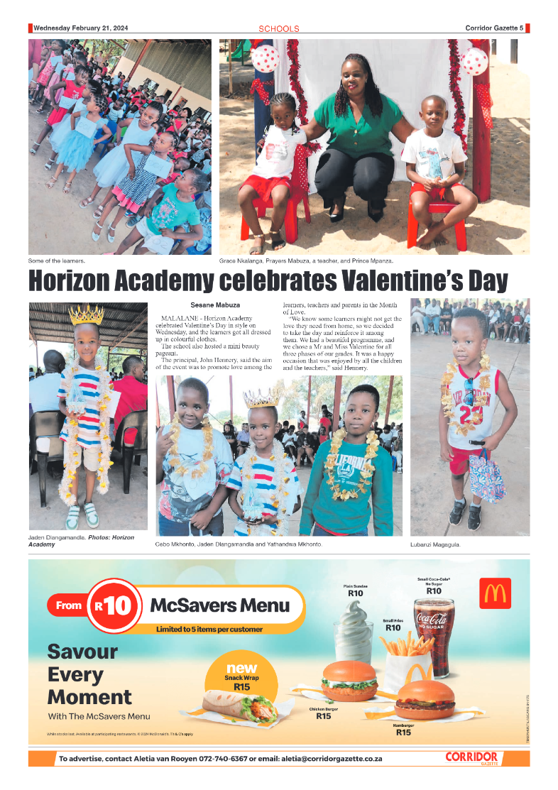 Corridor Gazette 21 February 2024 page 5