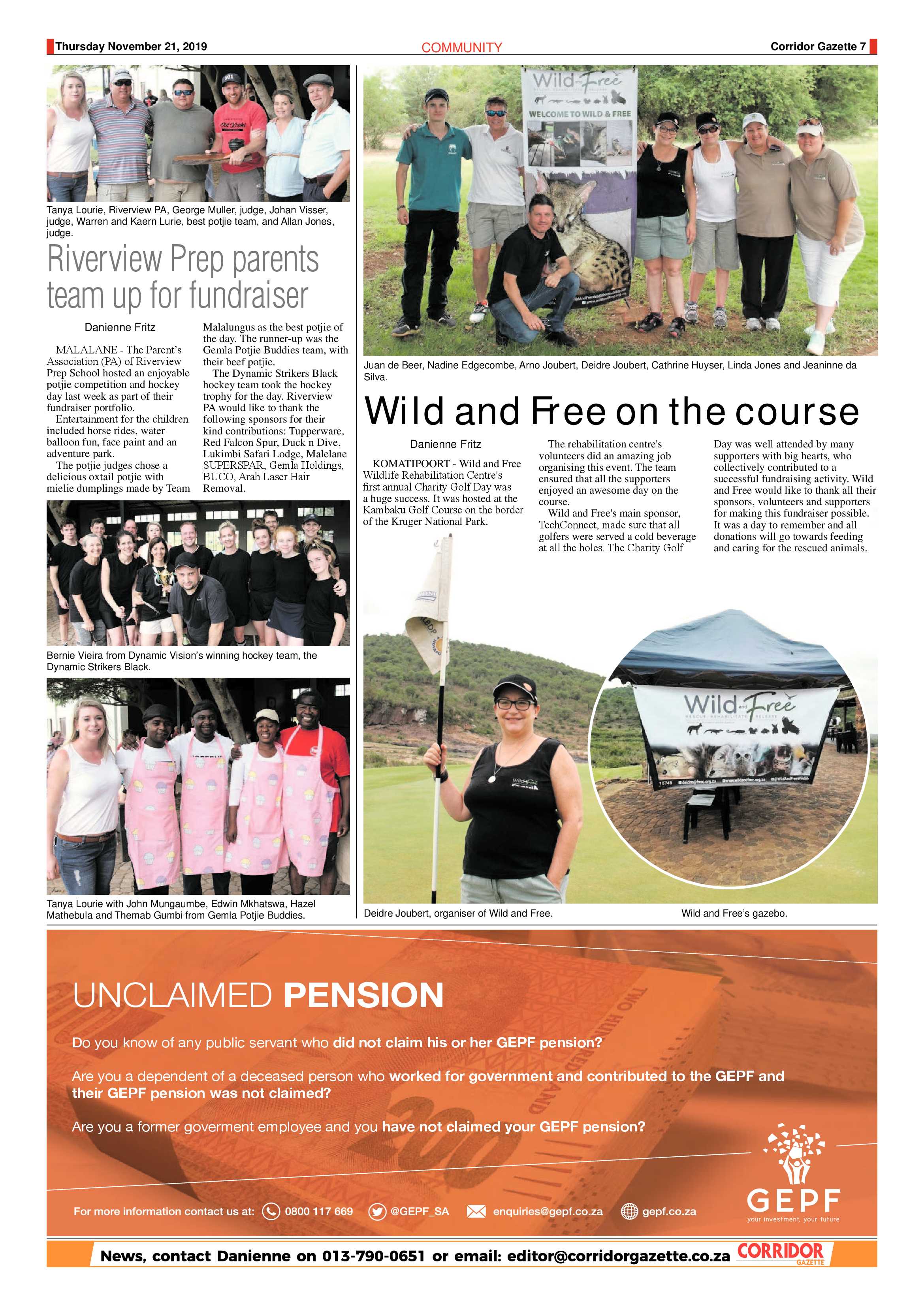 Corridor Gazette 21 November 2019 page 7