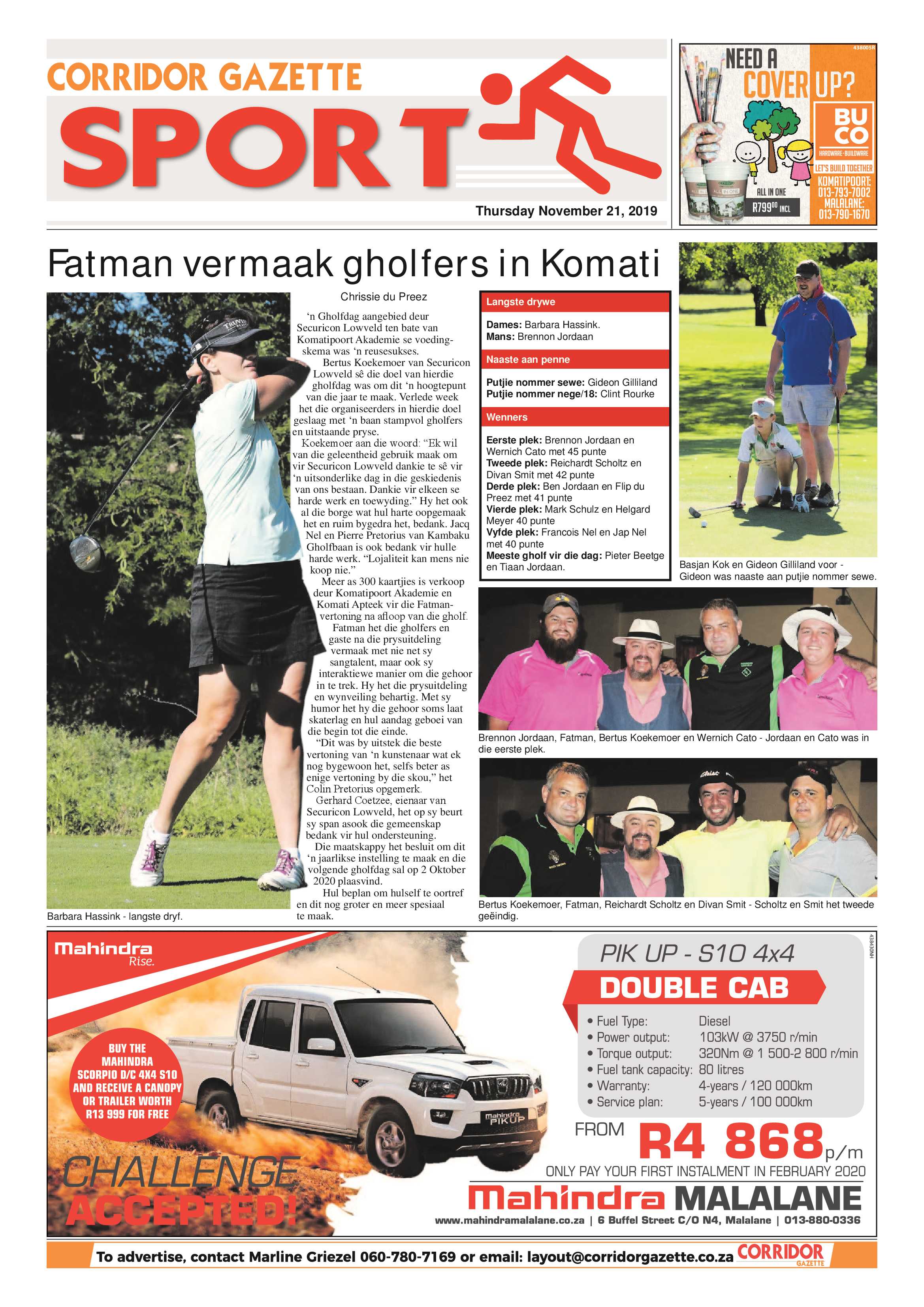 Corridor Gazette 21 November 2019 page 8