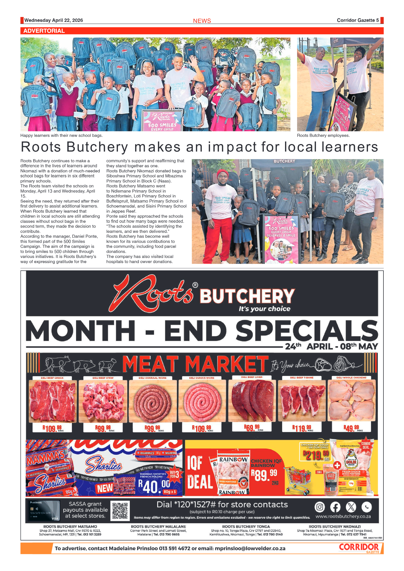 Corridor Gazette 23 April 2026 page 4