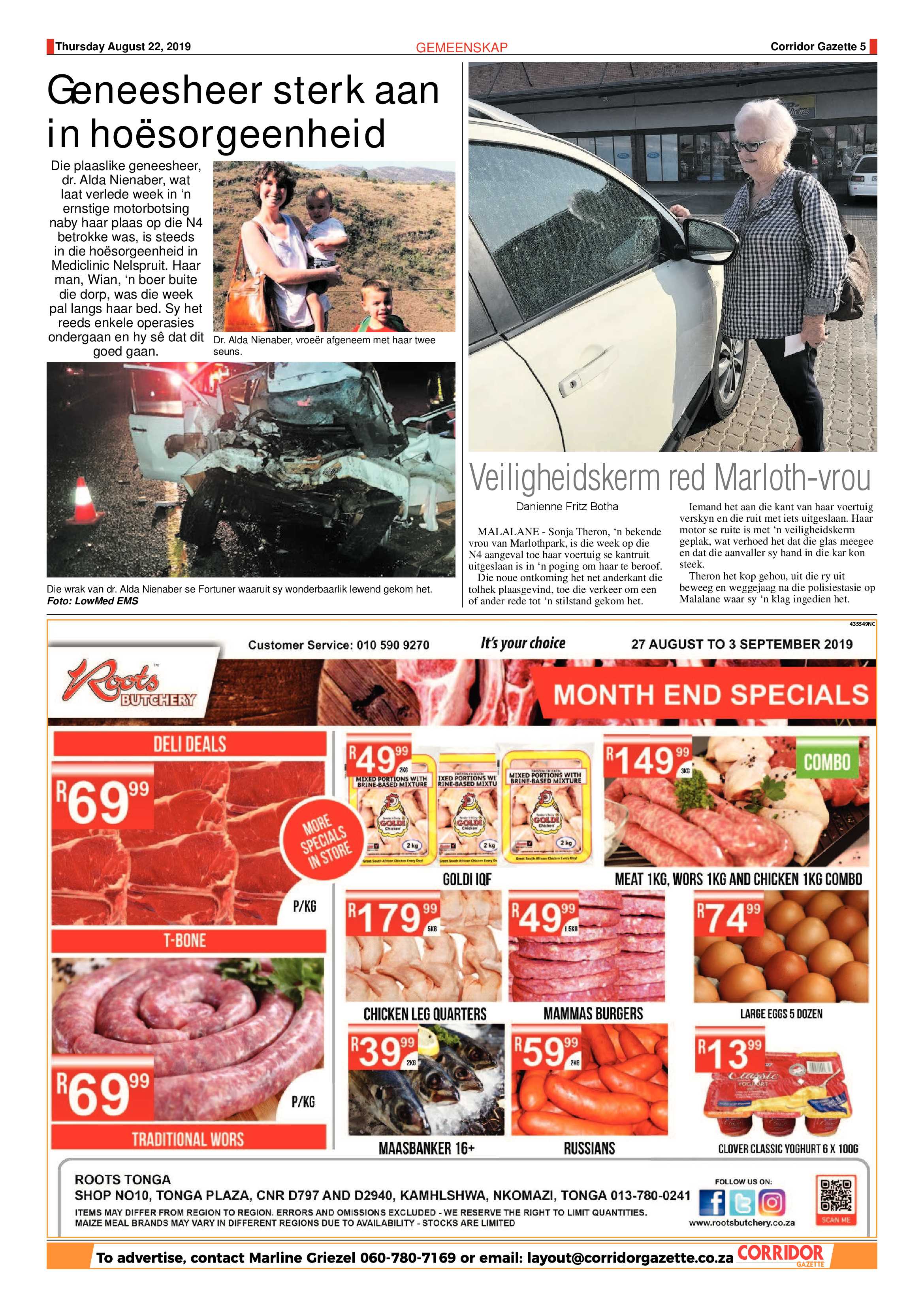 Corridor Gazette 22 August 2019 page 5