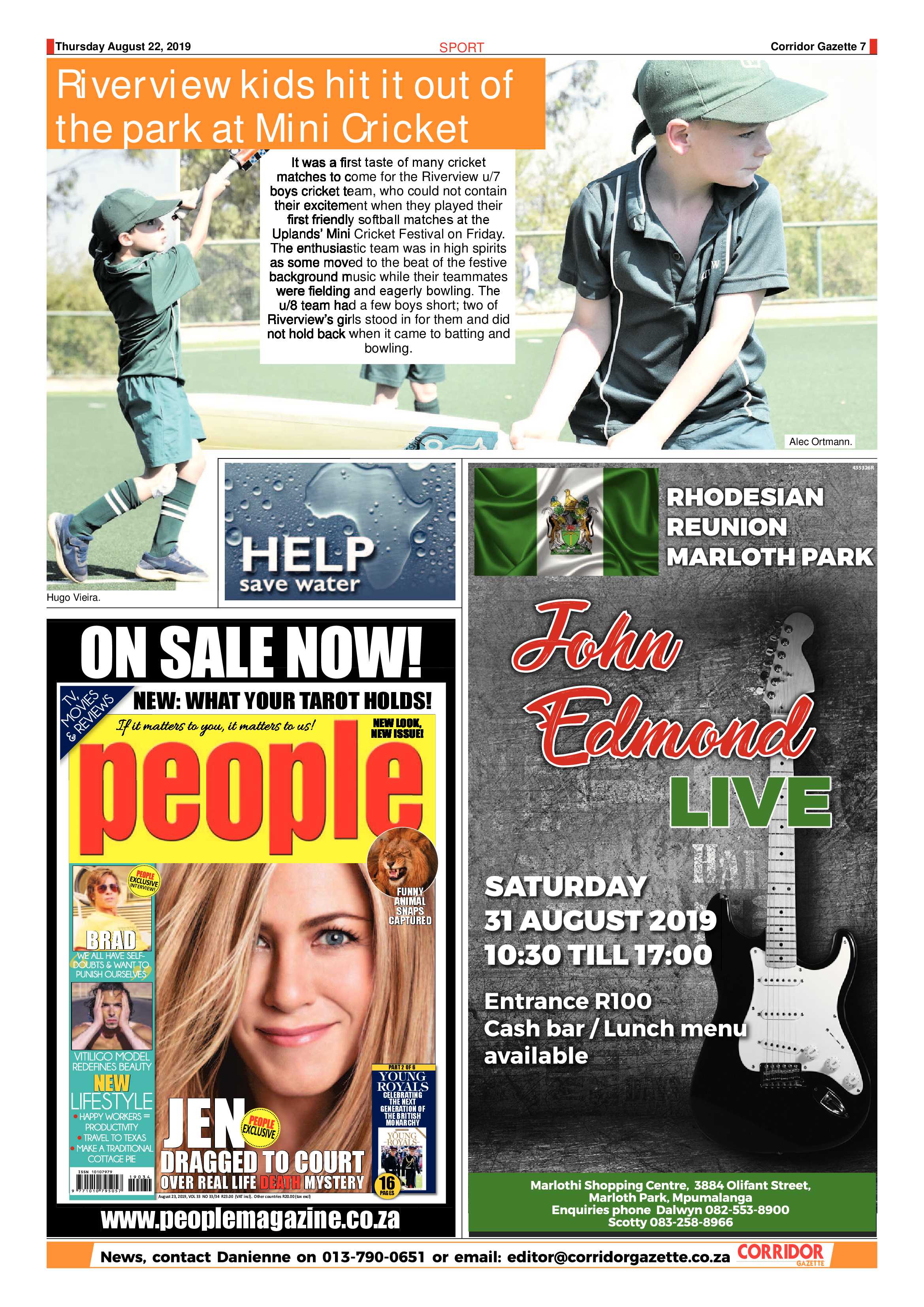 Corridor Gazette 22 August 2019 page 7