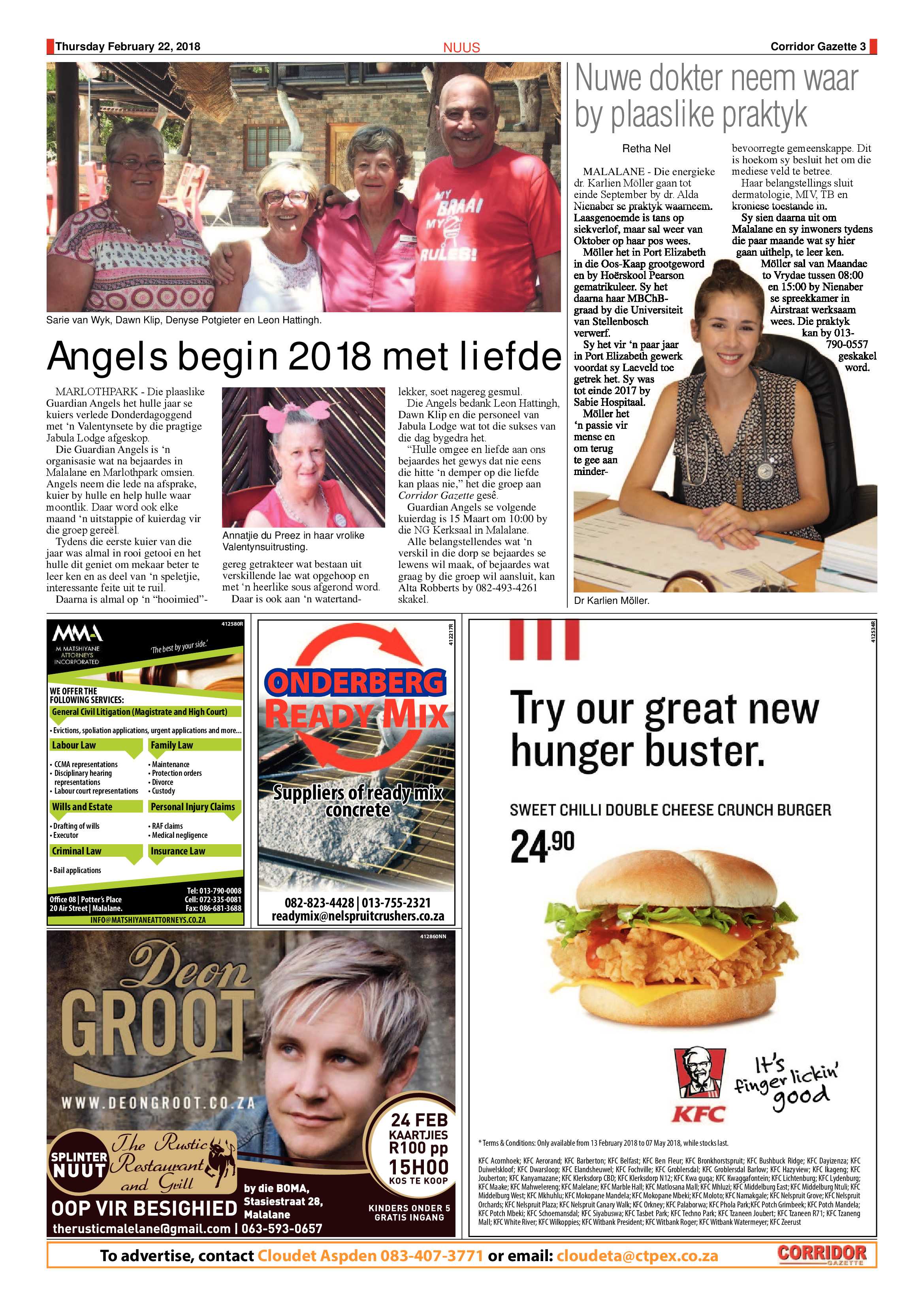 Corridor Gazette 22 February 2018 page 3