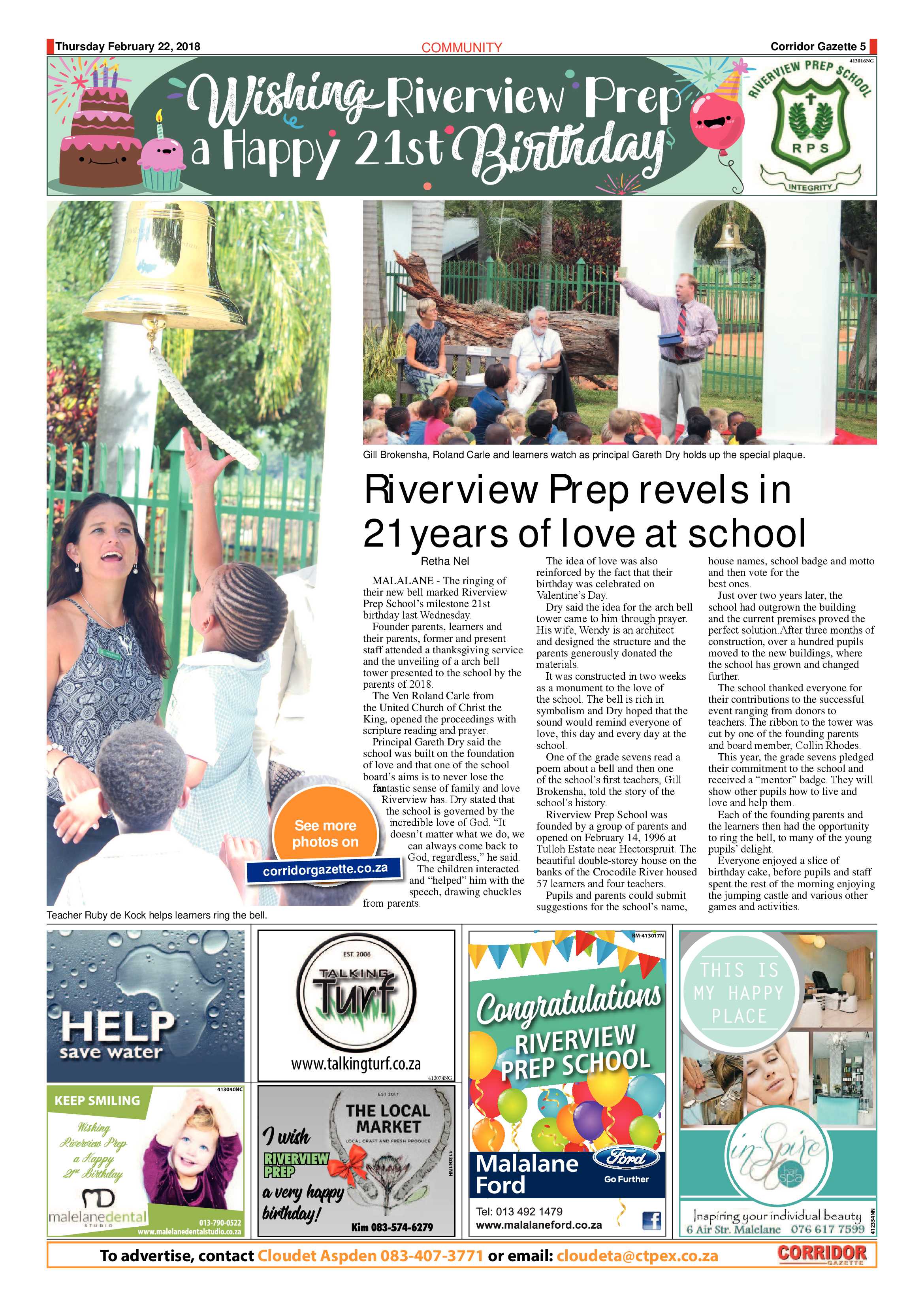 Corridor Gazette 22 February 2018 page 5