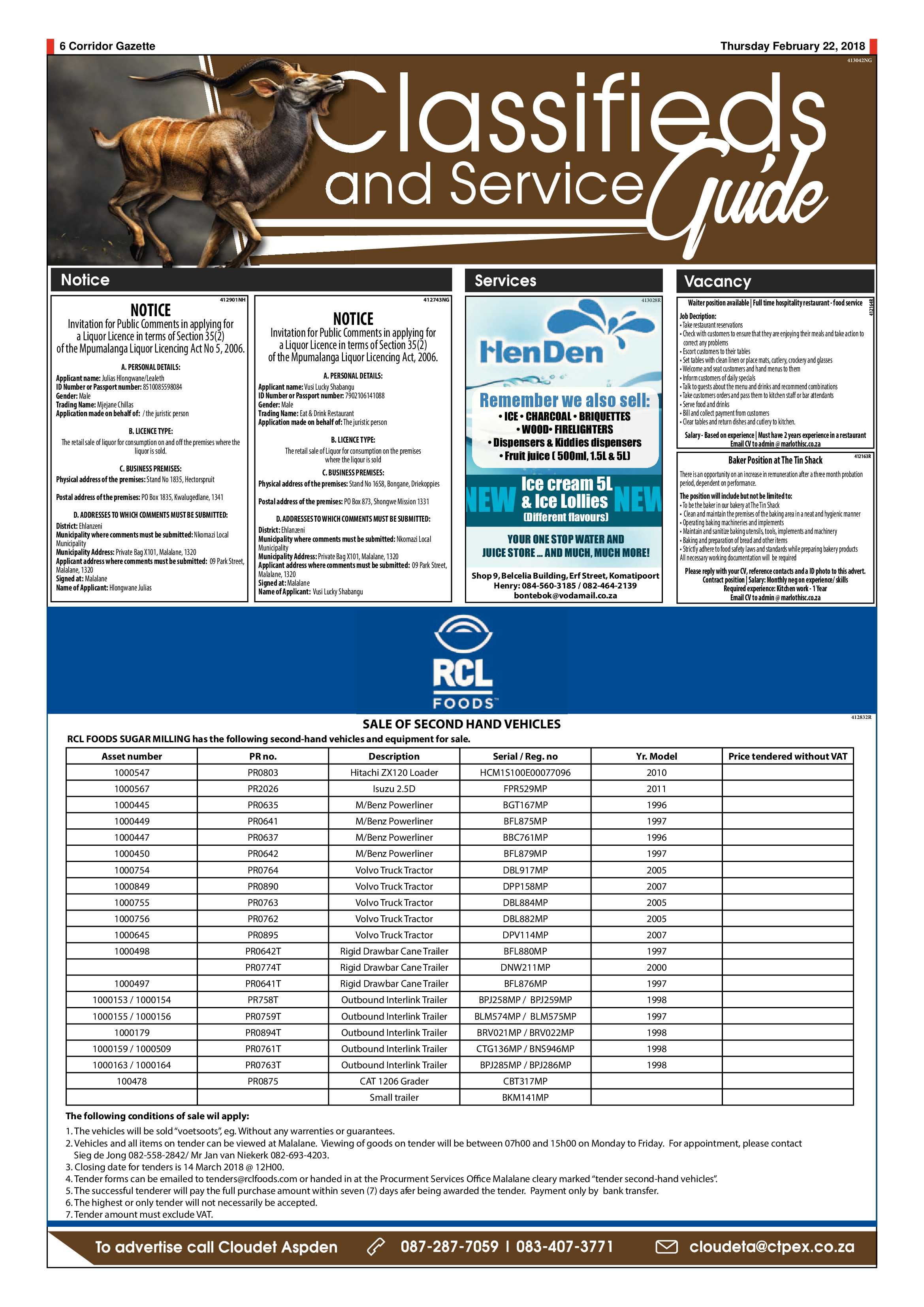 Corridor Gazette 22 February 2018 page 6