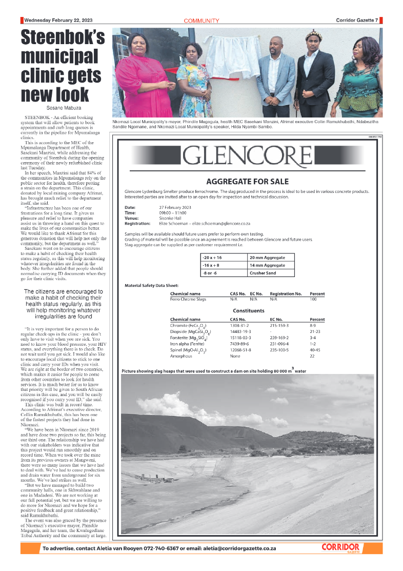 Corridor Gazette 22 February 2023 page 7