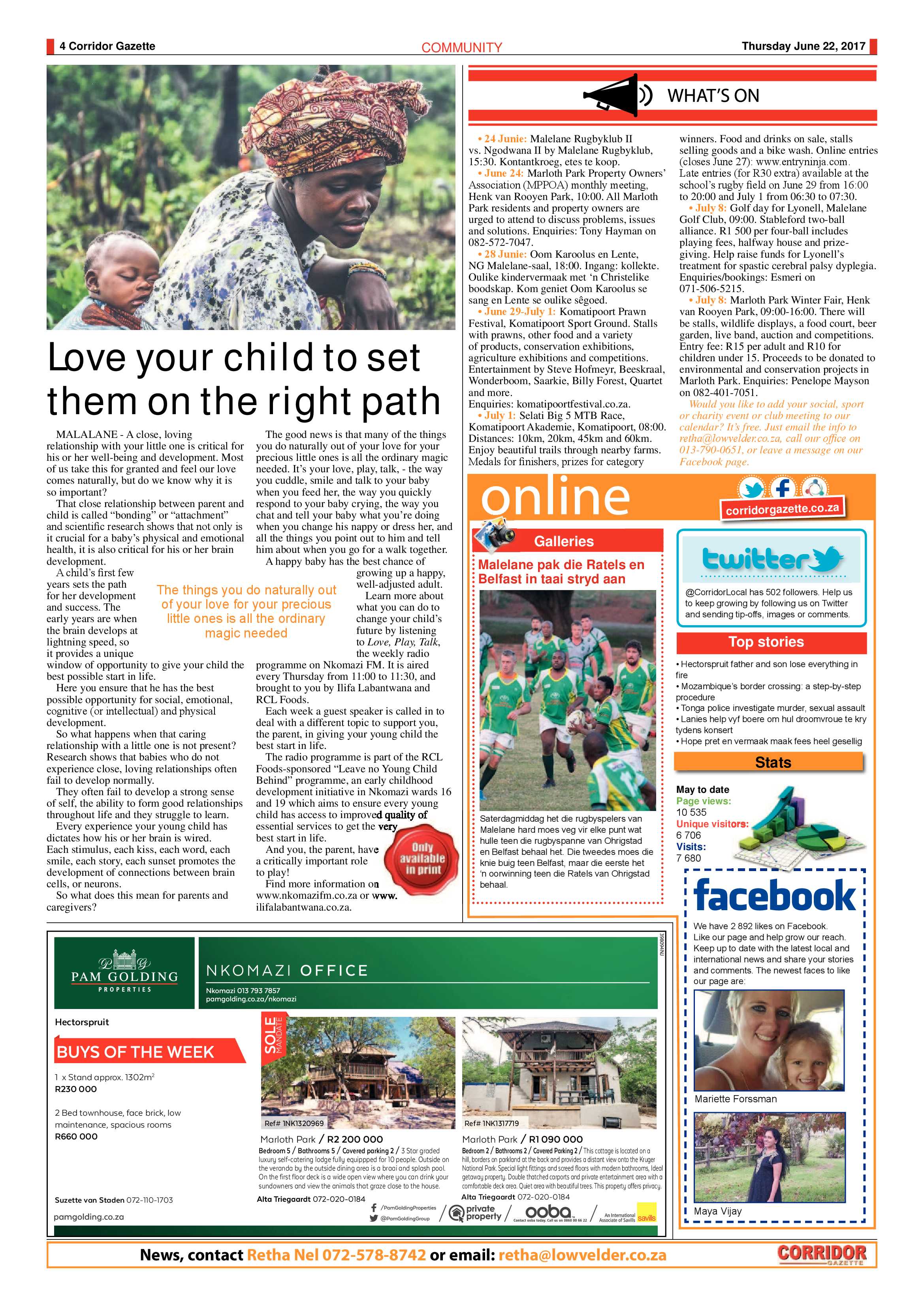 Corridor Gazette 22 June 2017 page 4