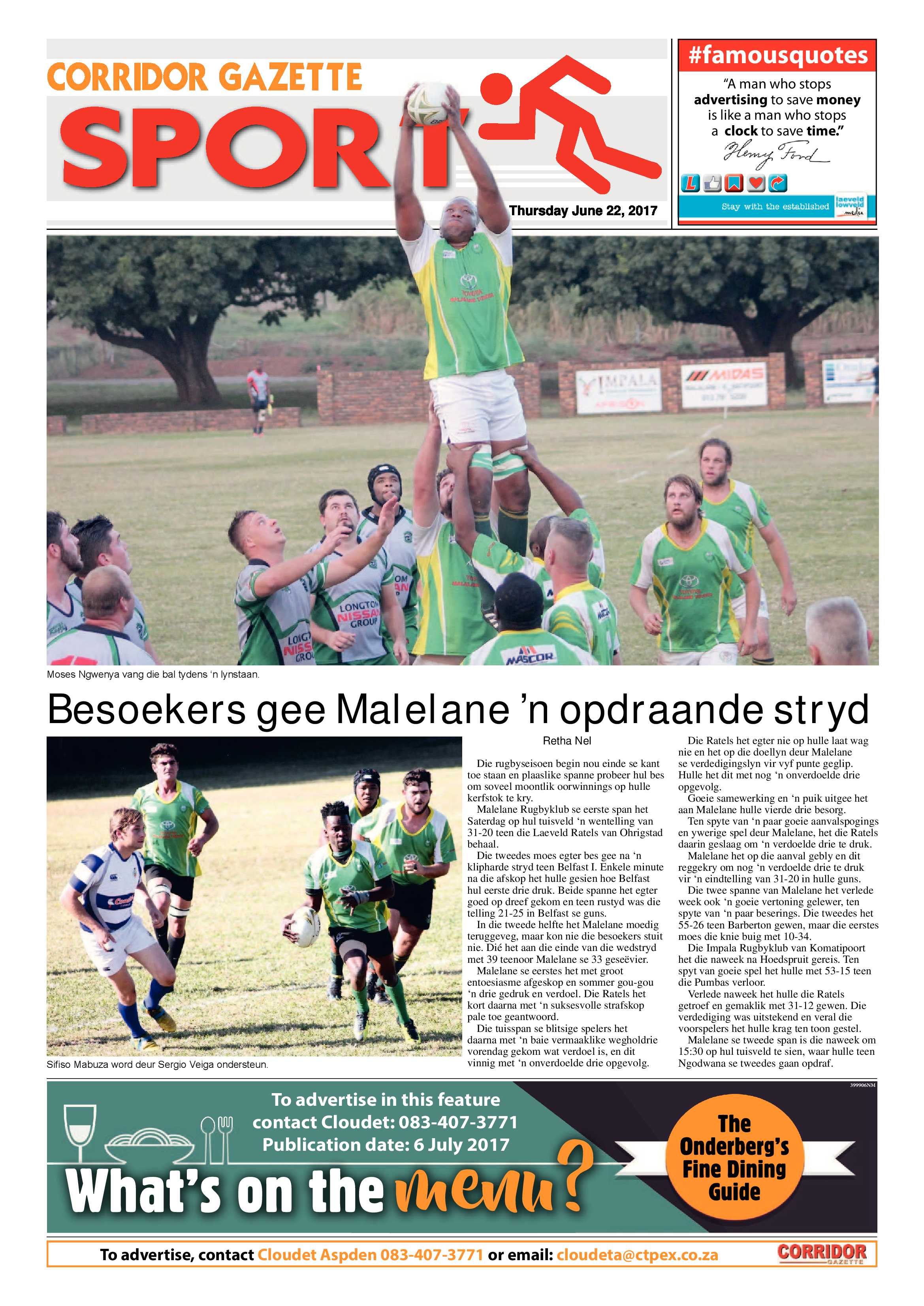 Corridor Gazette 22 June 2017 page 8