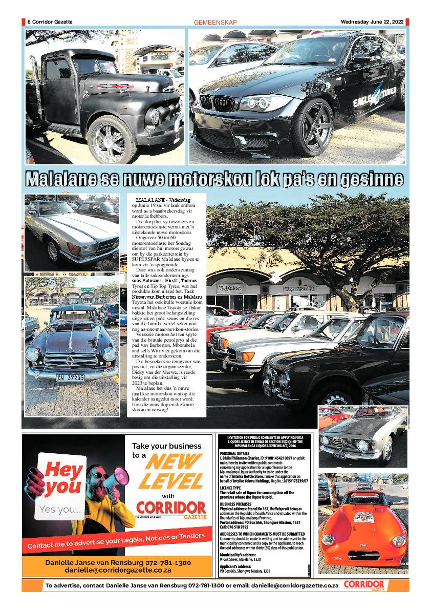 Corridor Gazette 22 June 2022 page 6