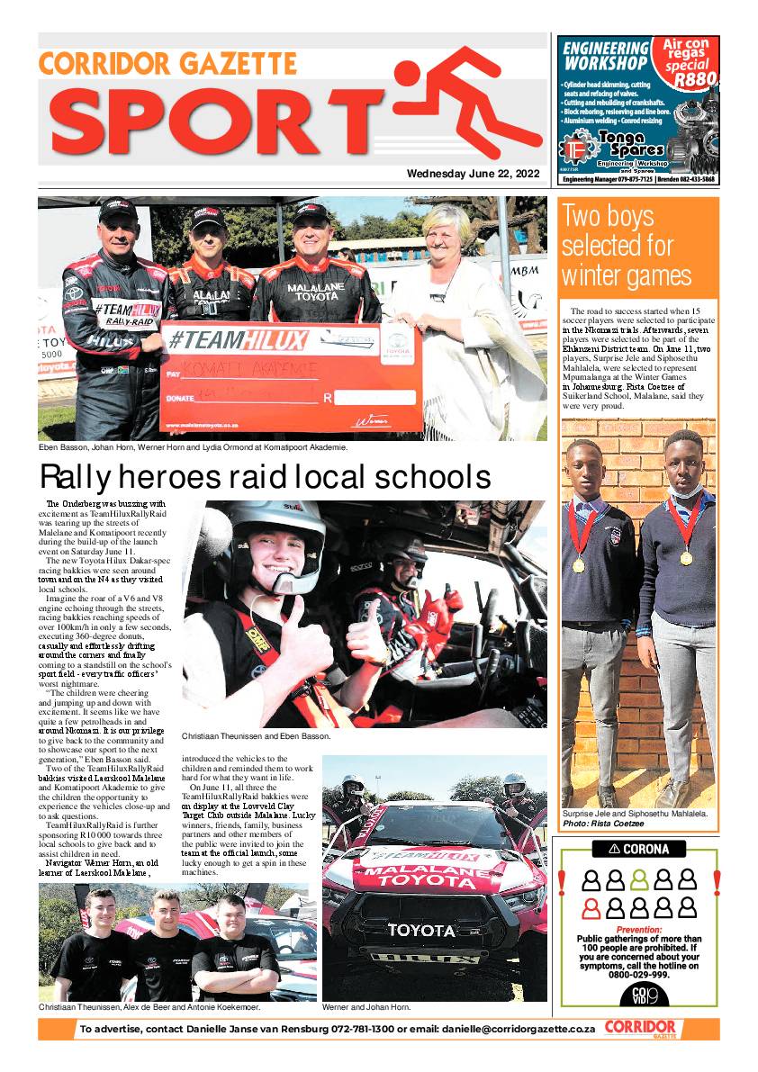 Corridor Gazette 22 June 2022 page 8
