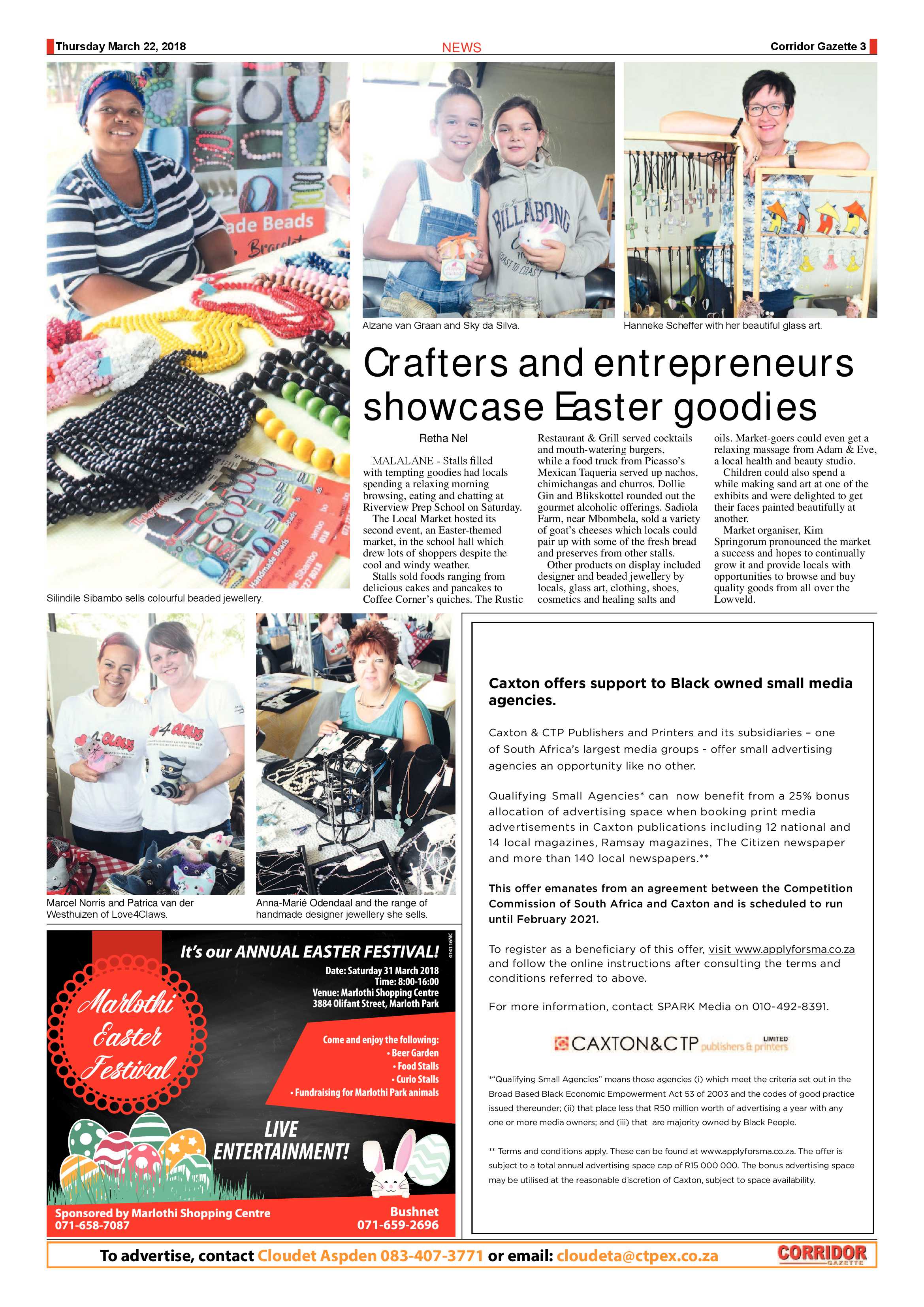 Corridor Gazette 22 March 2018 page 3