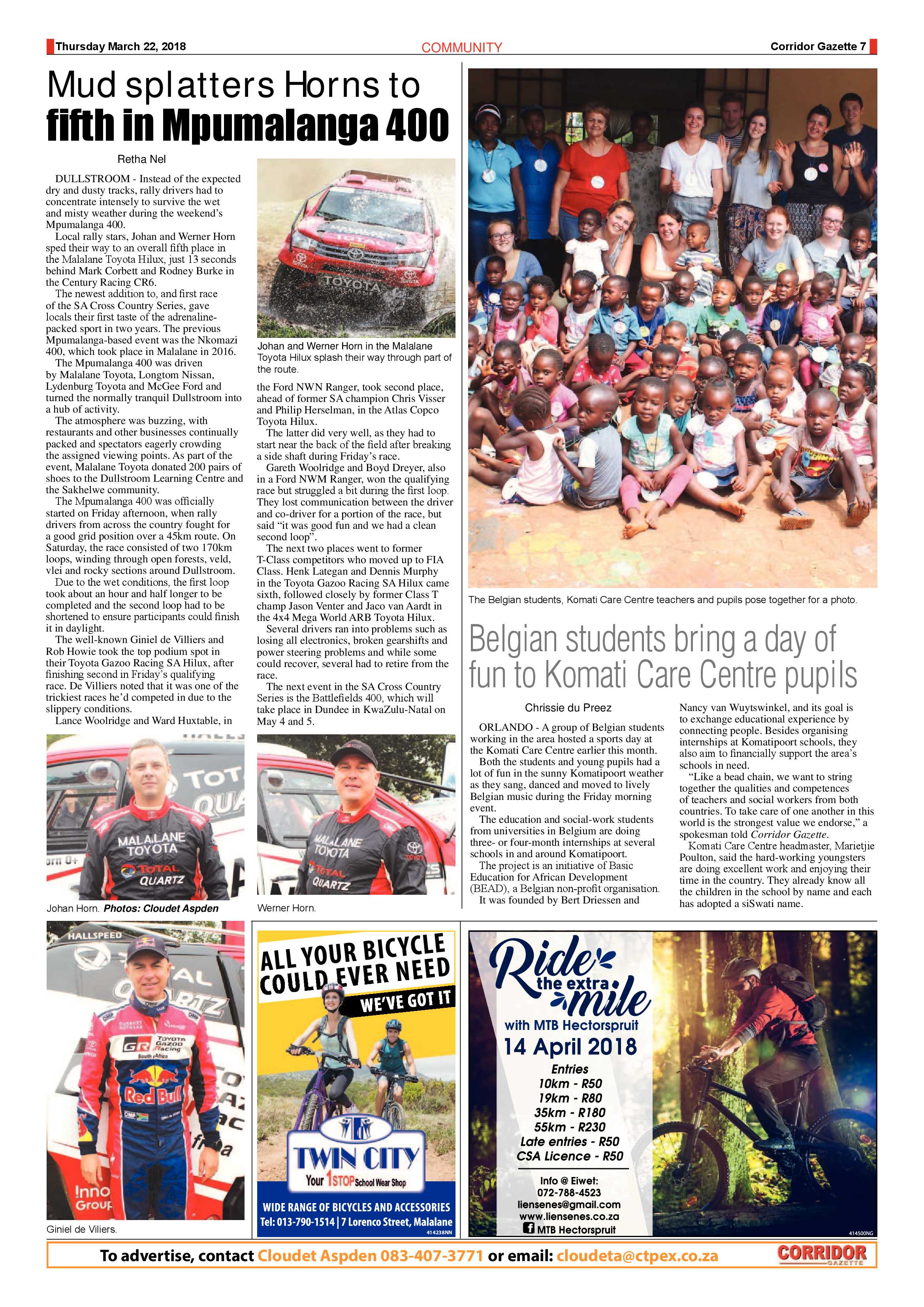 Corridor Gazette 22 March 2018 page 7