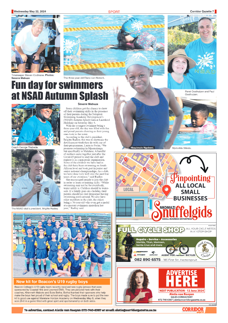 Corridor Gazette 22 May 2024 page 7