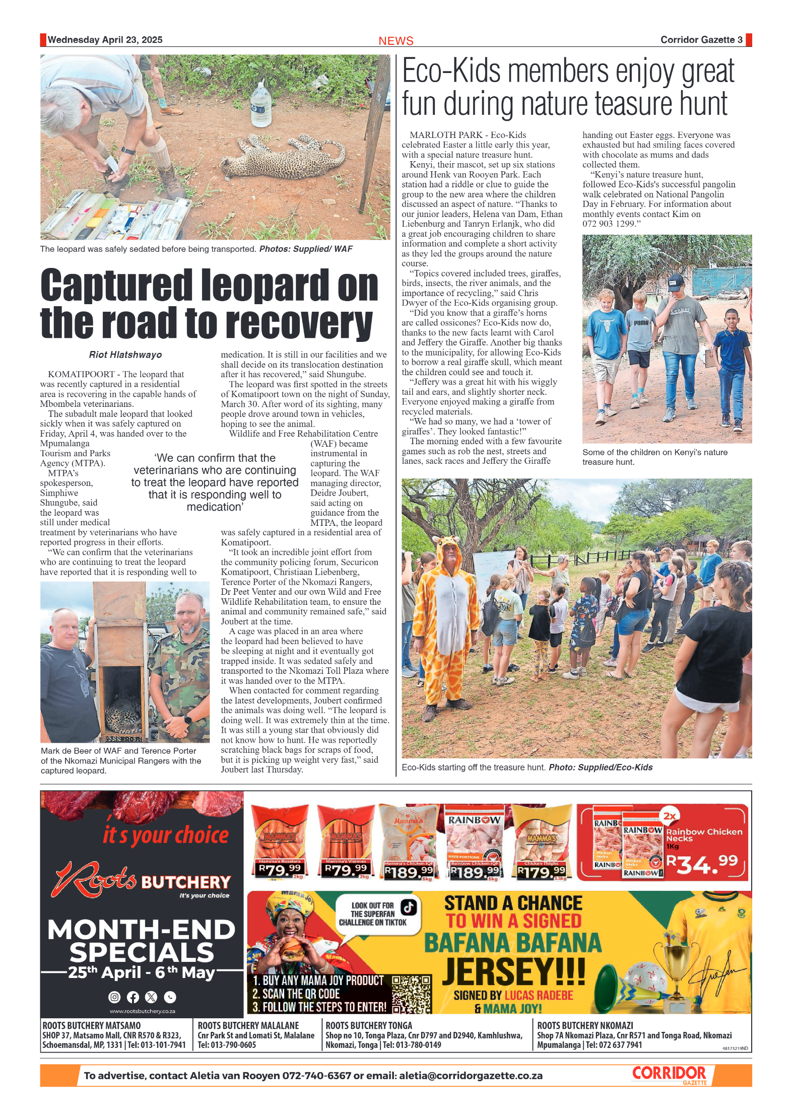 Corridor Gazette 23 April 2025 page 3