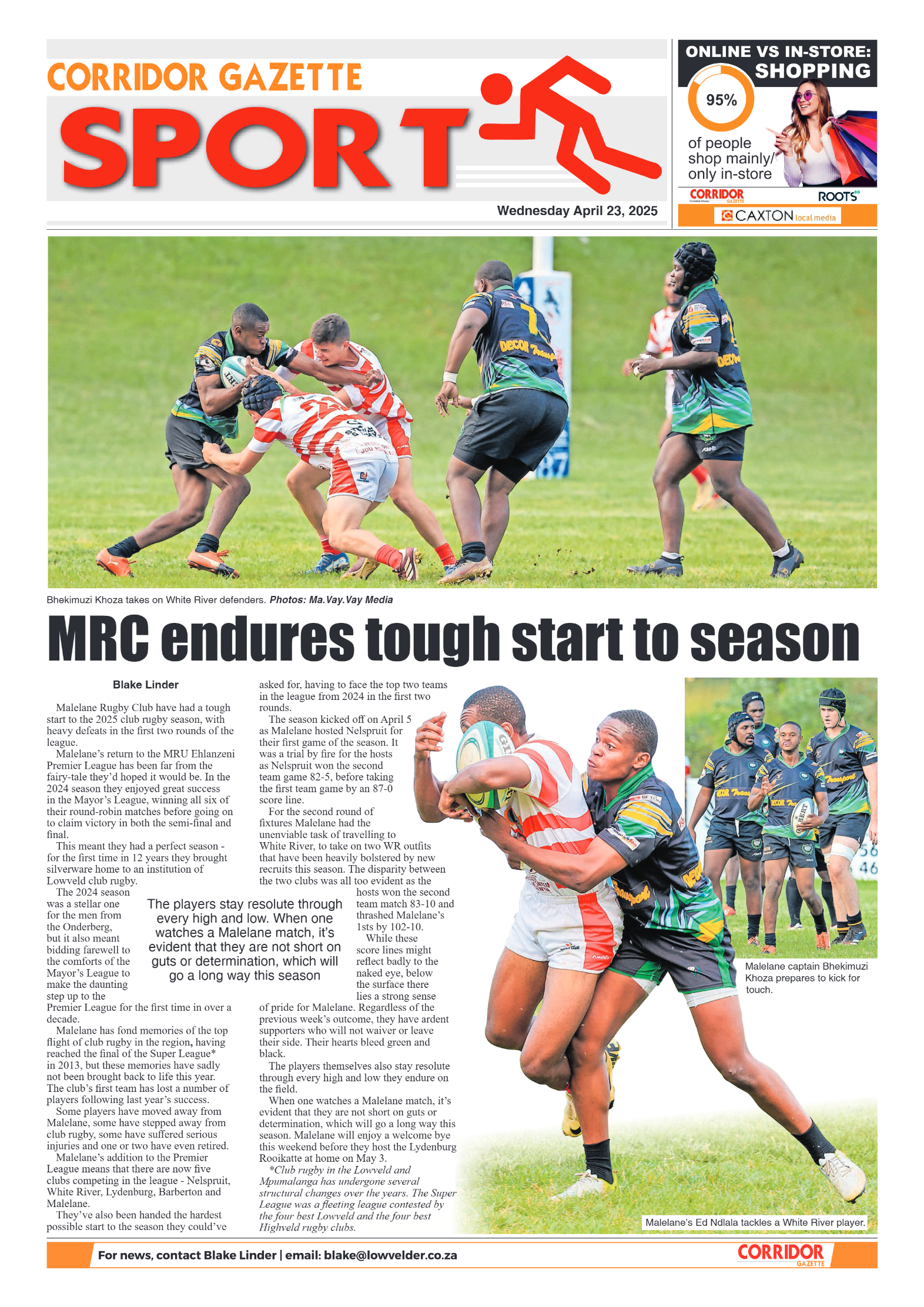 Corridor Gazette 23 April 2025 page 8