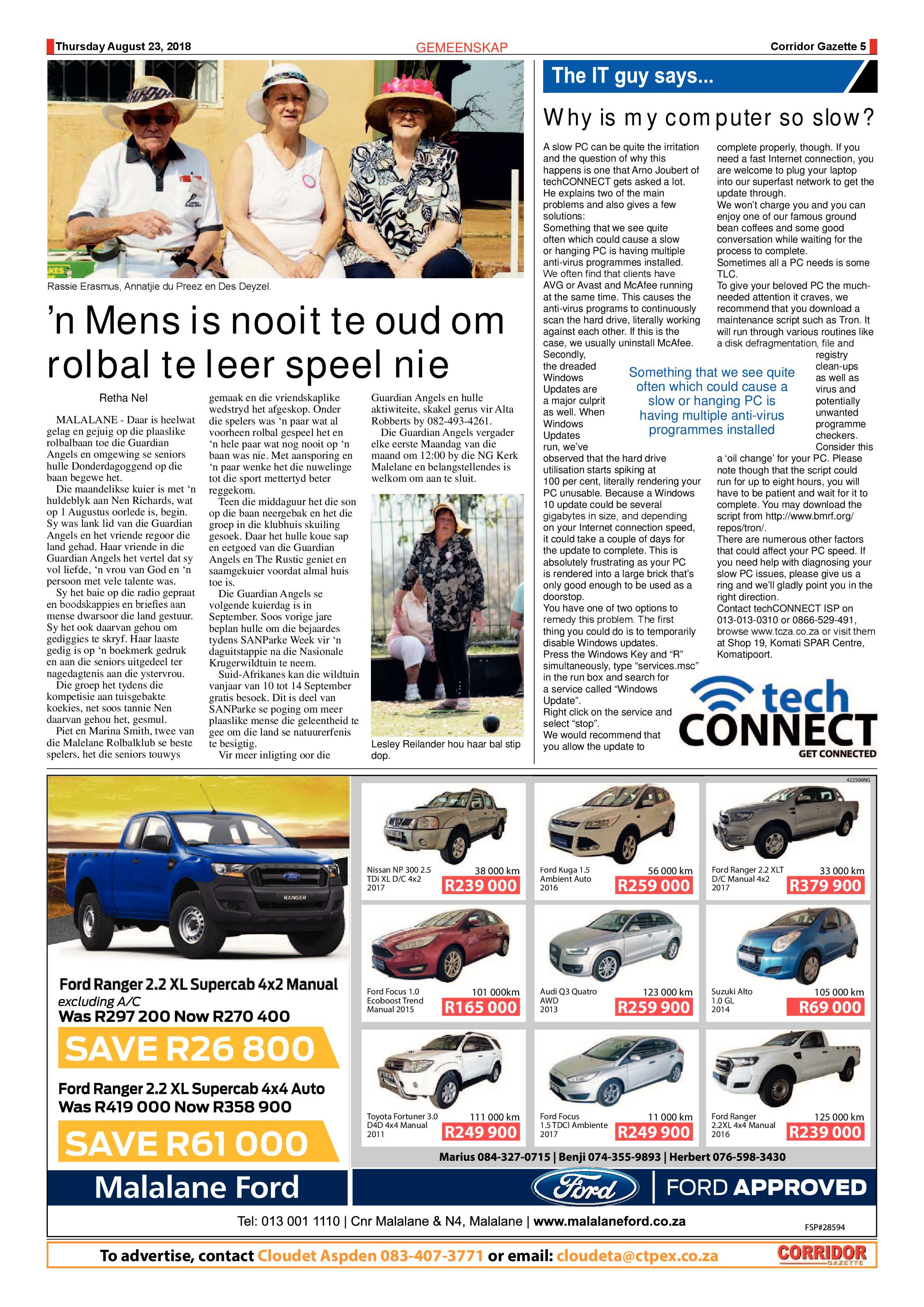 Corridor Gazette 23 August 2018 page 5