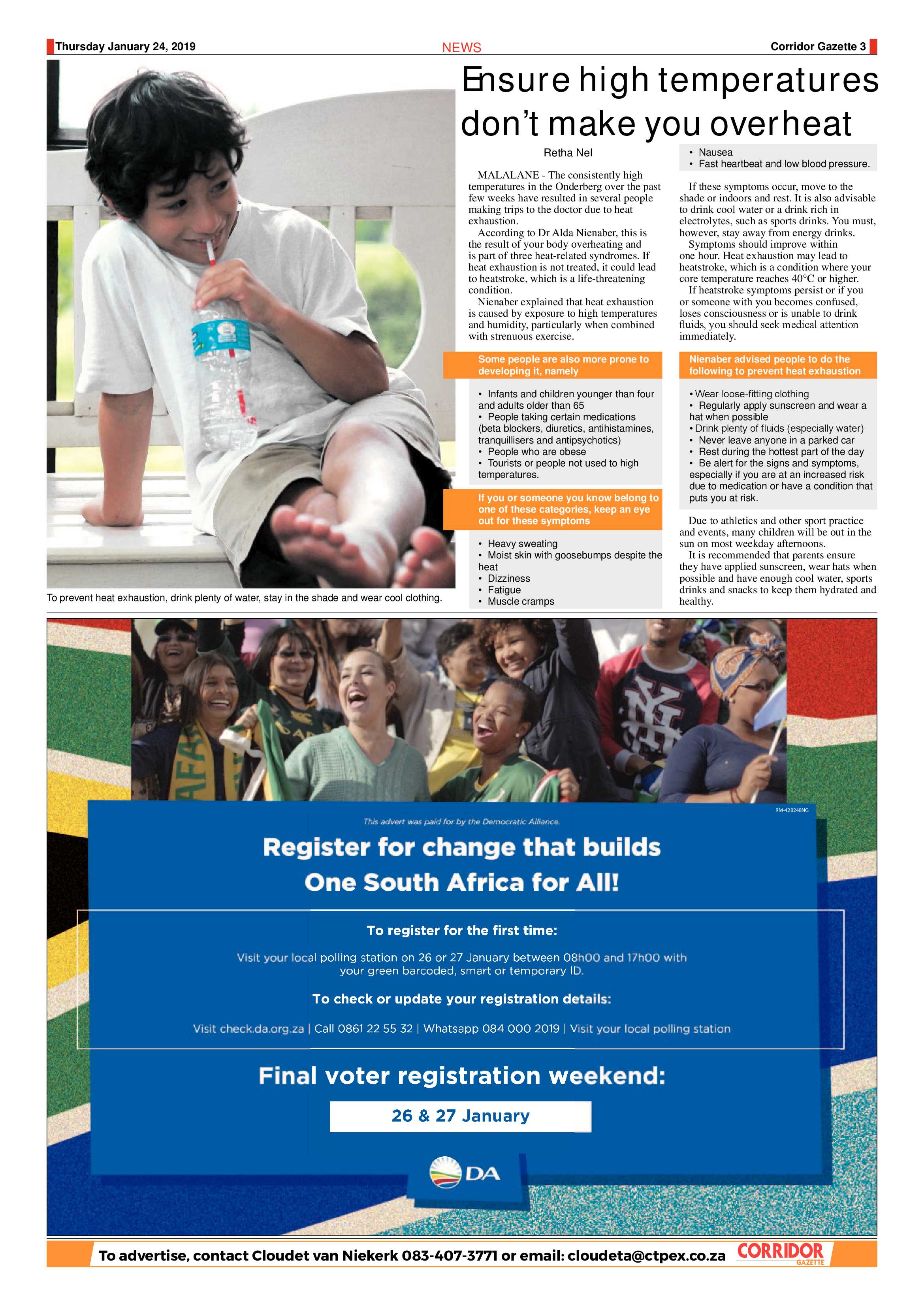 Corridor Gazette 23 January 2019 page 3
