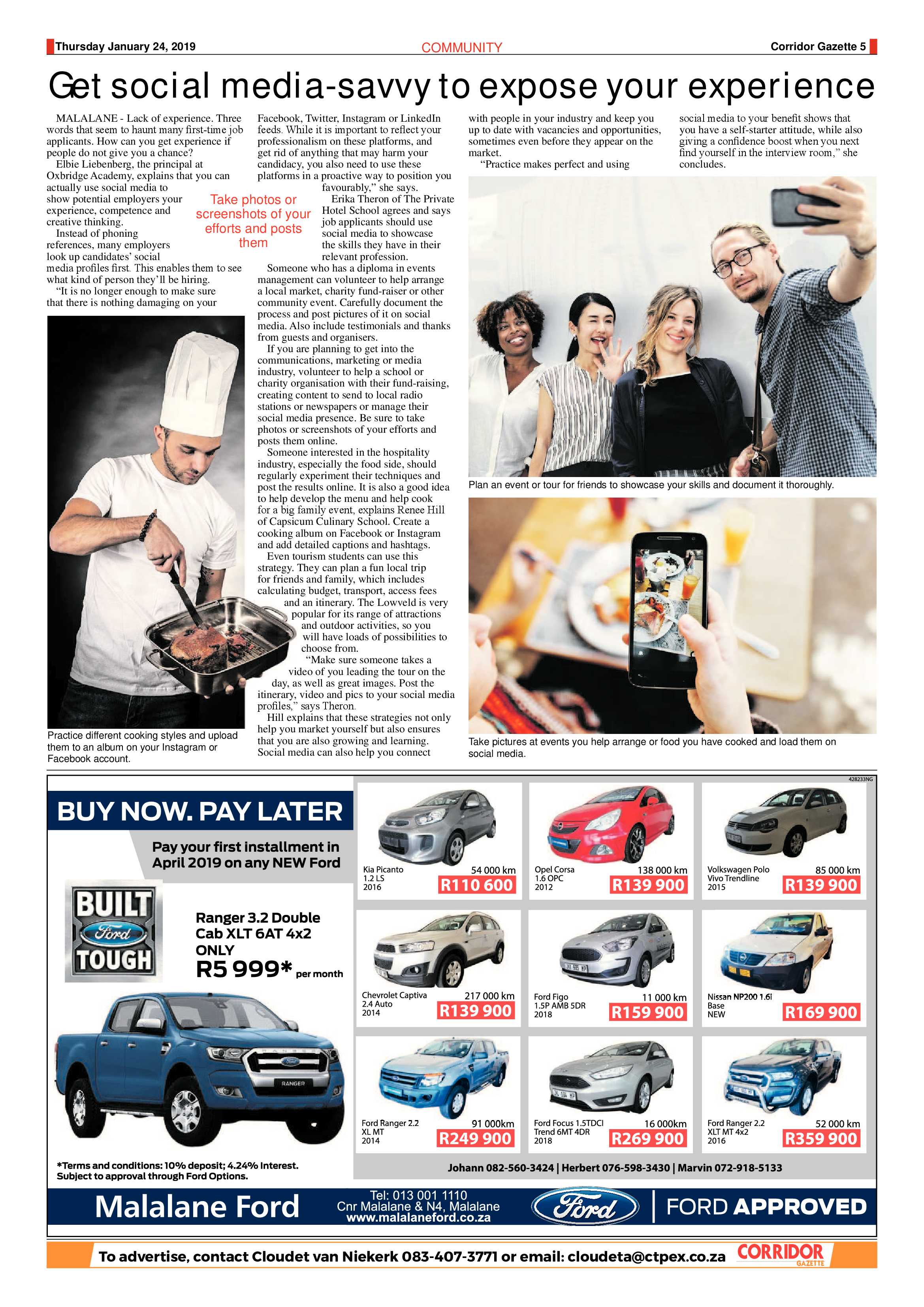 Corridor Gazette 23 January 2019 page 5