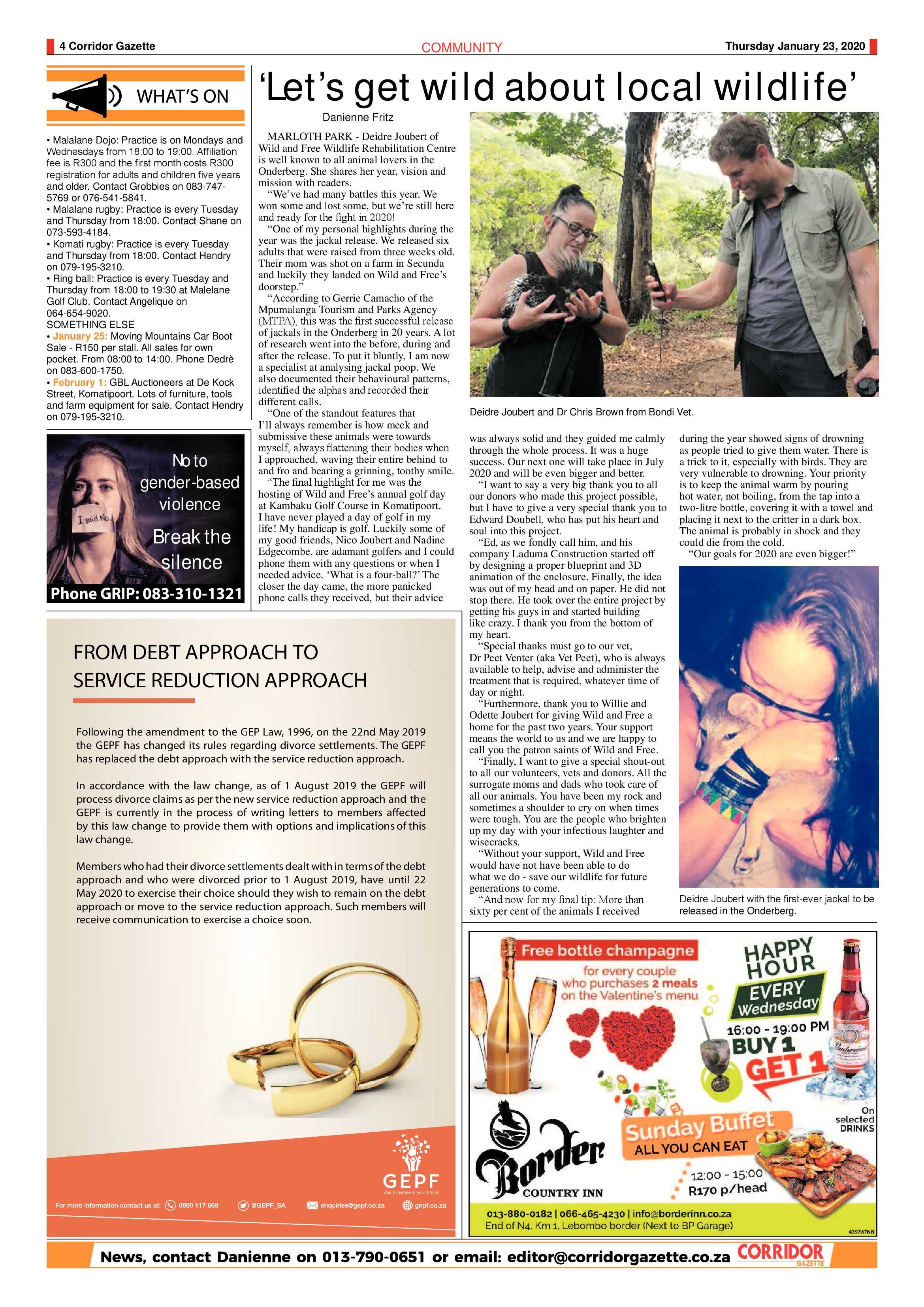 Corridor Gazette 23 January 2020 page 4