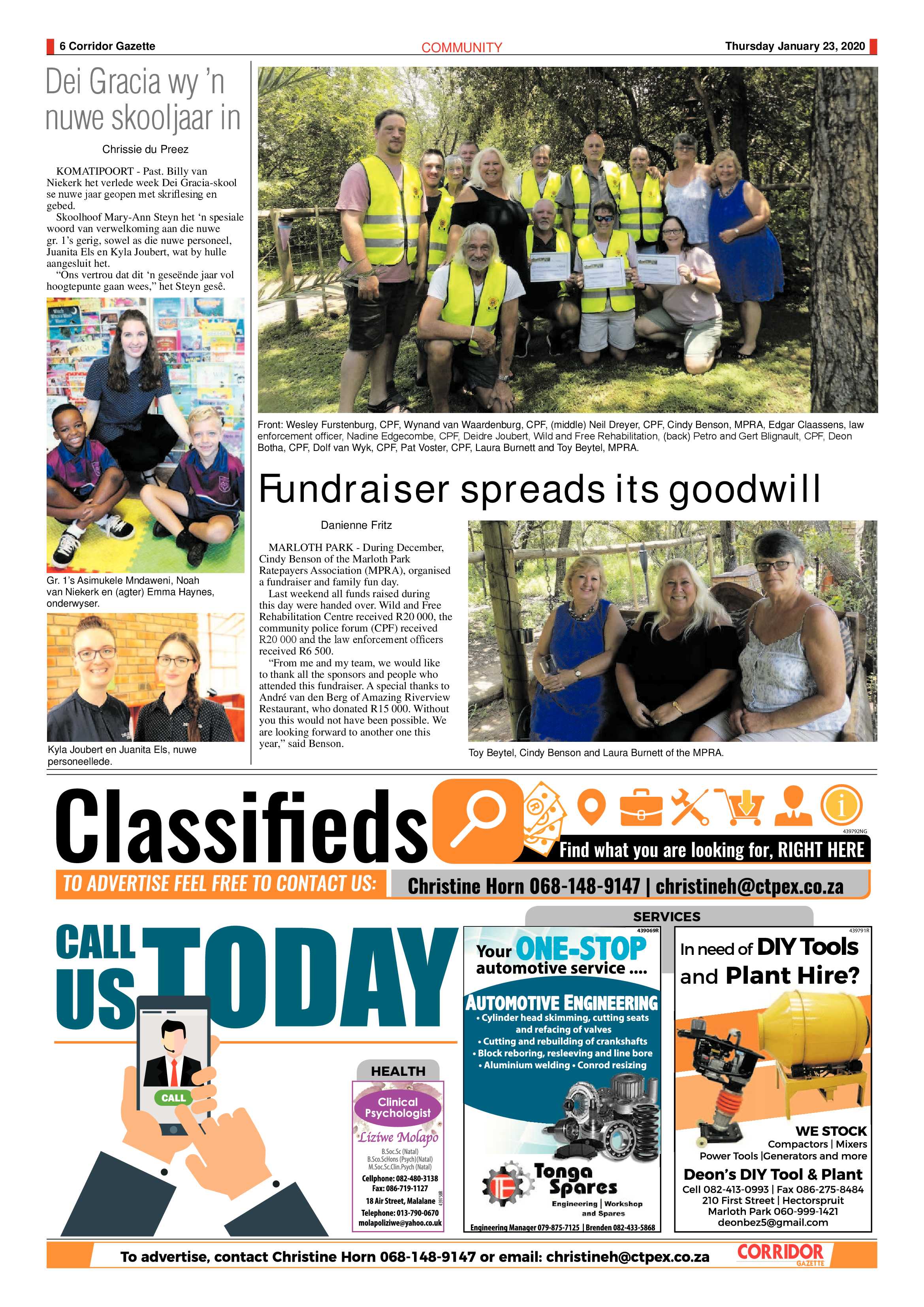 Corridor Gazette 23 January 2020 page 6