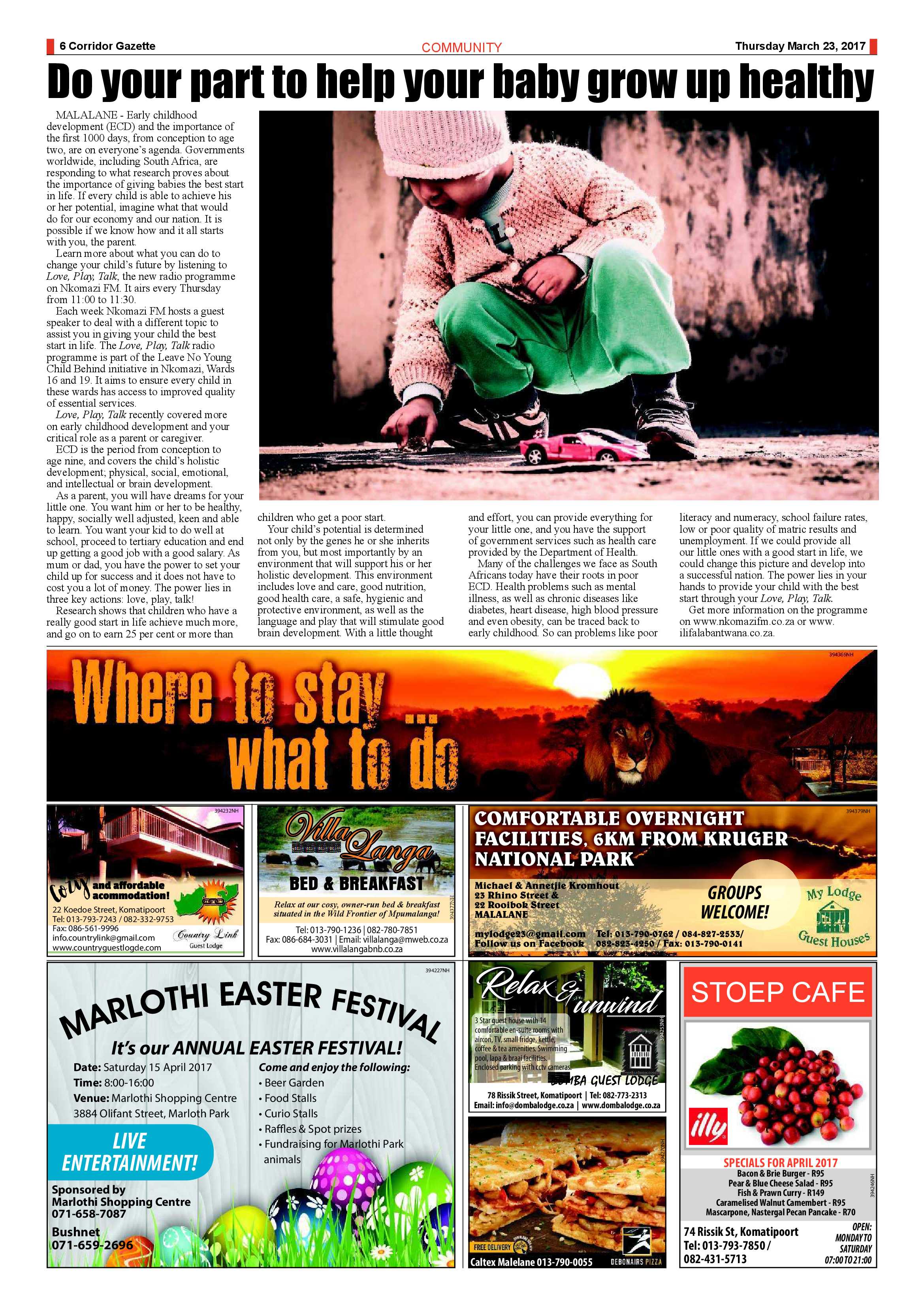 Corridor Gazette 23 March page 6