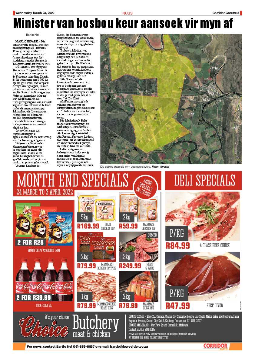 Corridor Gazette 23 March 2022 page 3