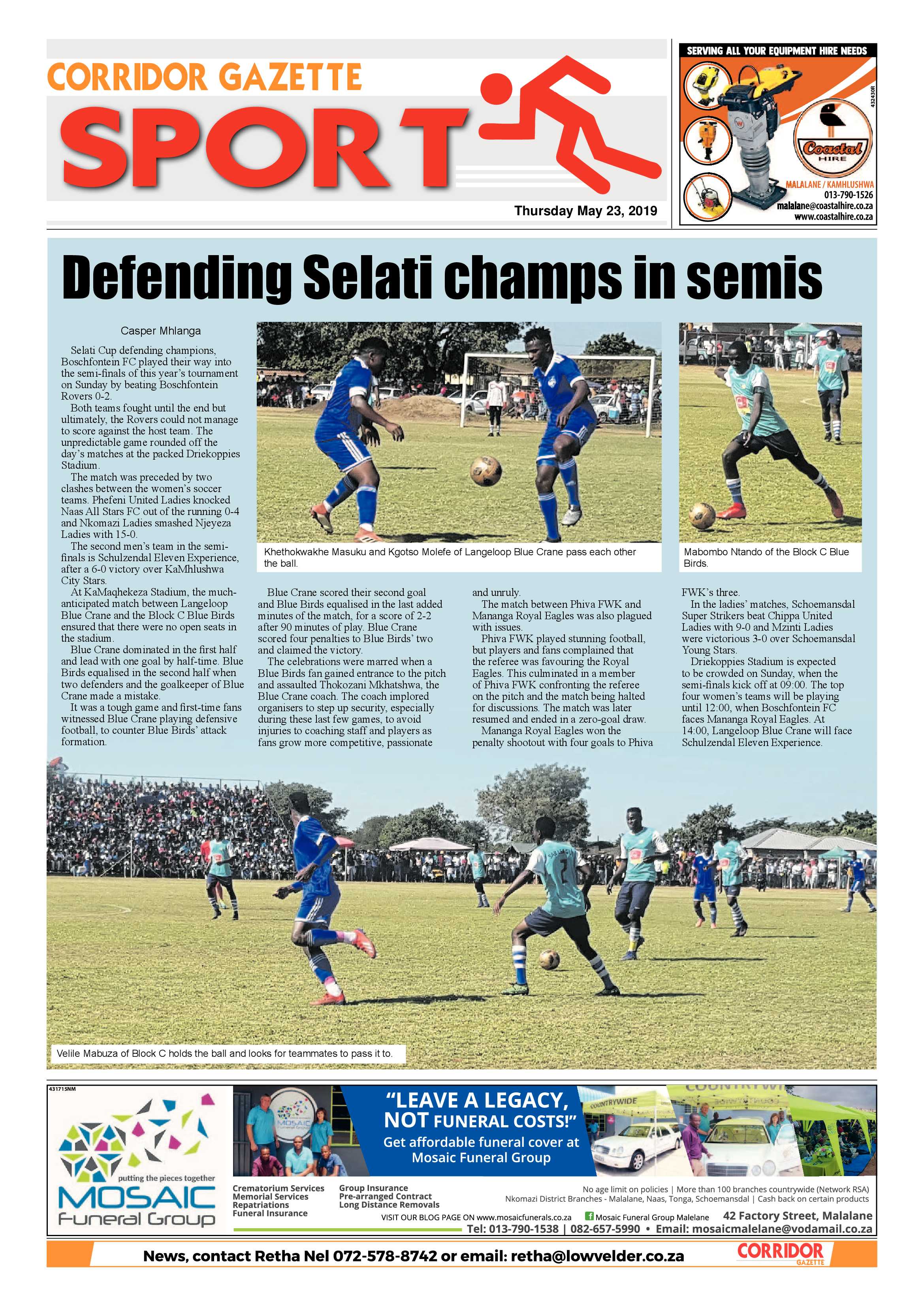 Corridor Gazette 23 May 2019 page 8