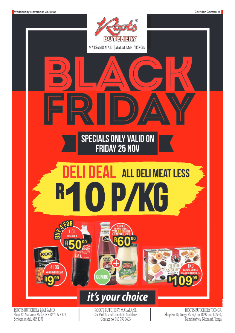 Corridor Gazette 23 November 2022 page 11