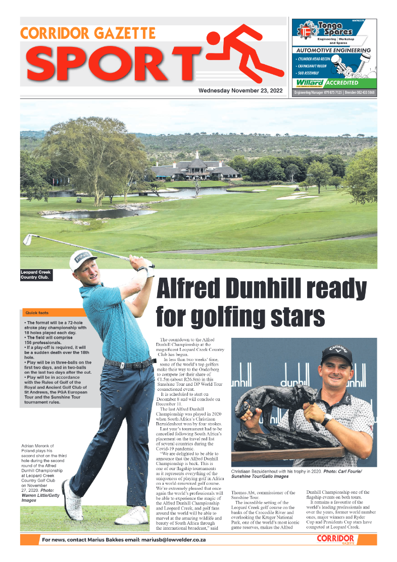 Corridor Gazette 23 November 2022 page 12