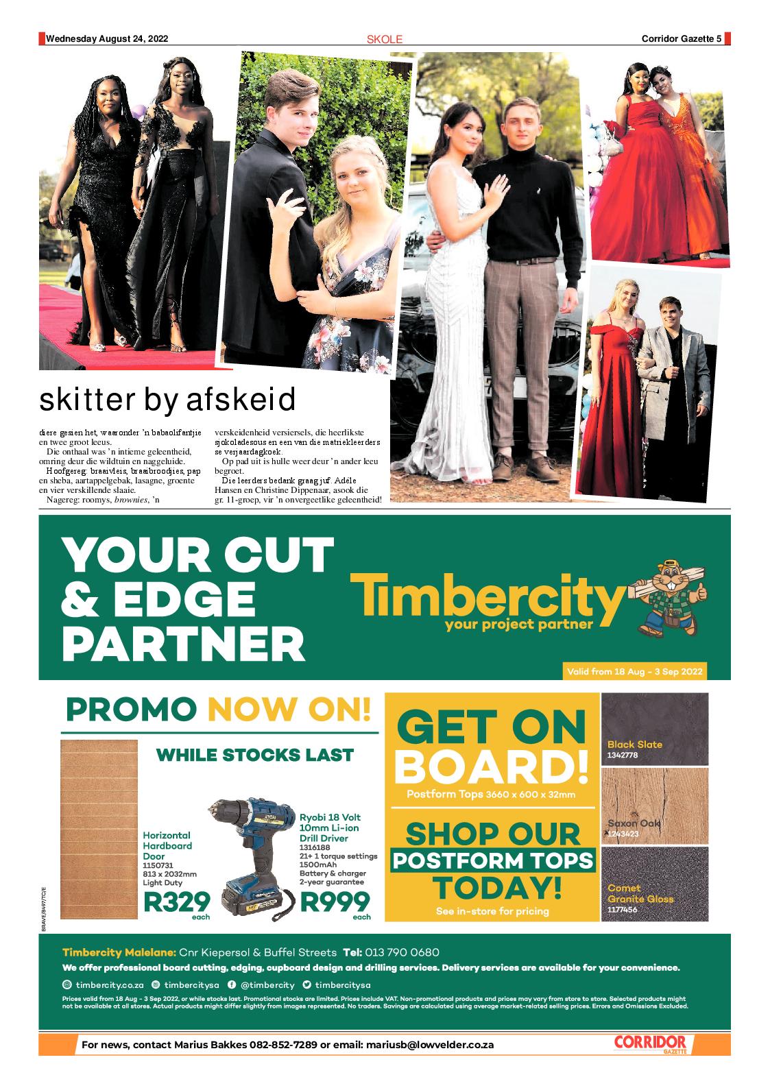 Corridor Gazette 24 August 2022 page 5