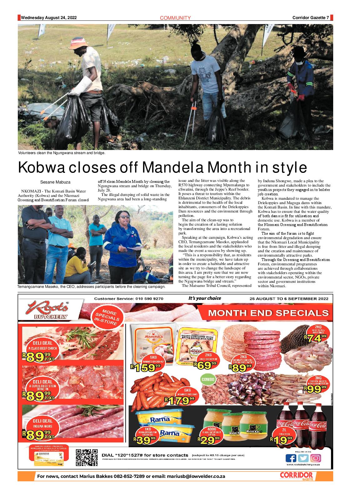 Corridor Gazette 24 August 2022 page 7