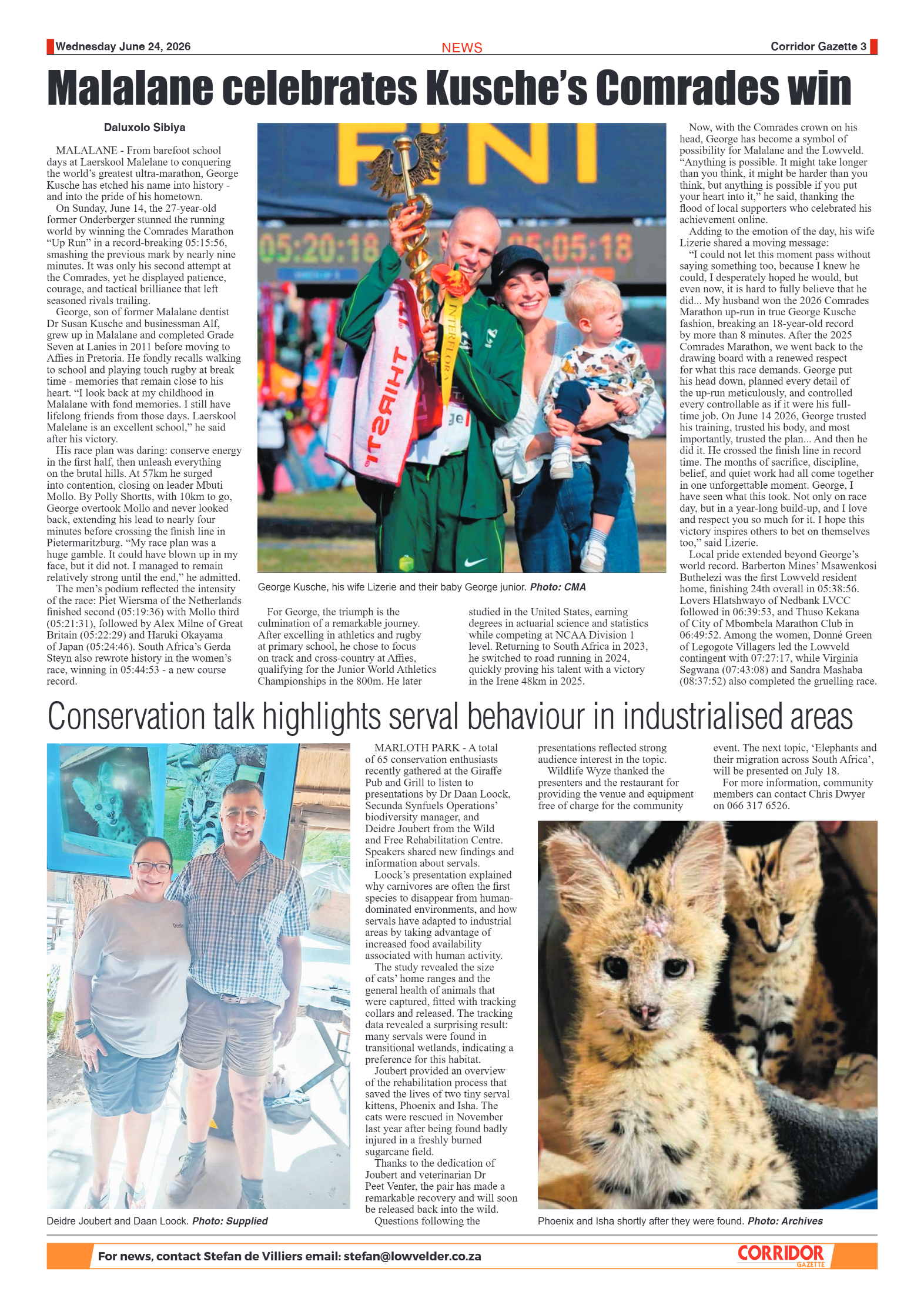 Corridor Gazette 24 June 2026 page 3
