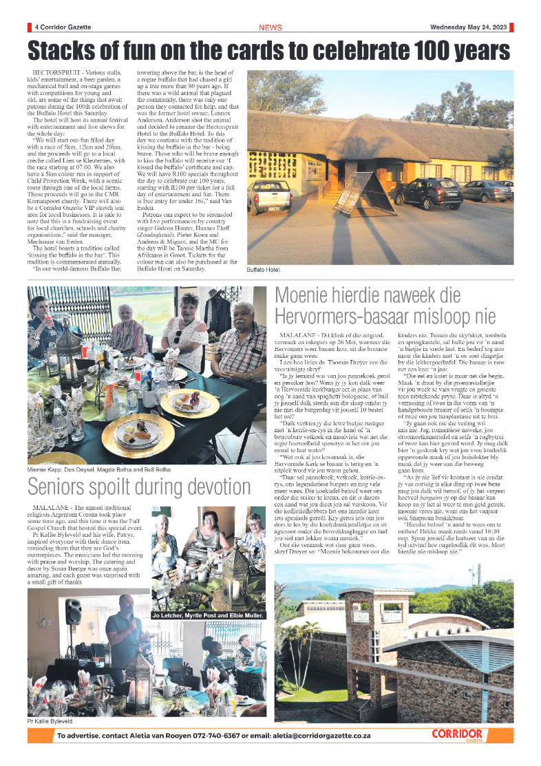 Corridor Gazette 24 May 2023 page 4