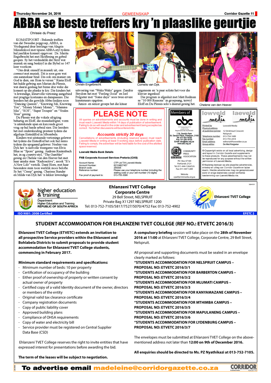 Corridor Gazette 24 November 2016 page 11