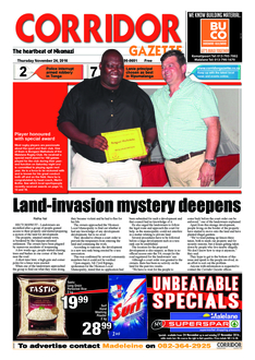 Corridor Gazette 24 November 2016