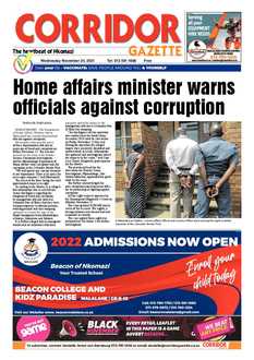 Corridor Gazette 24 November 2021