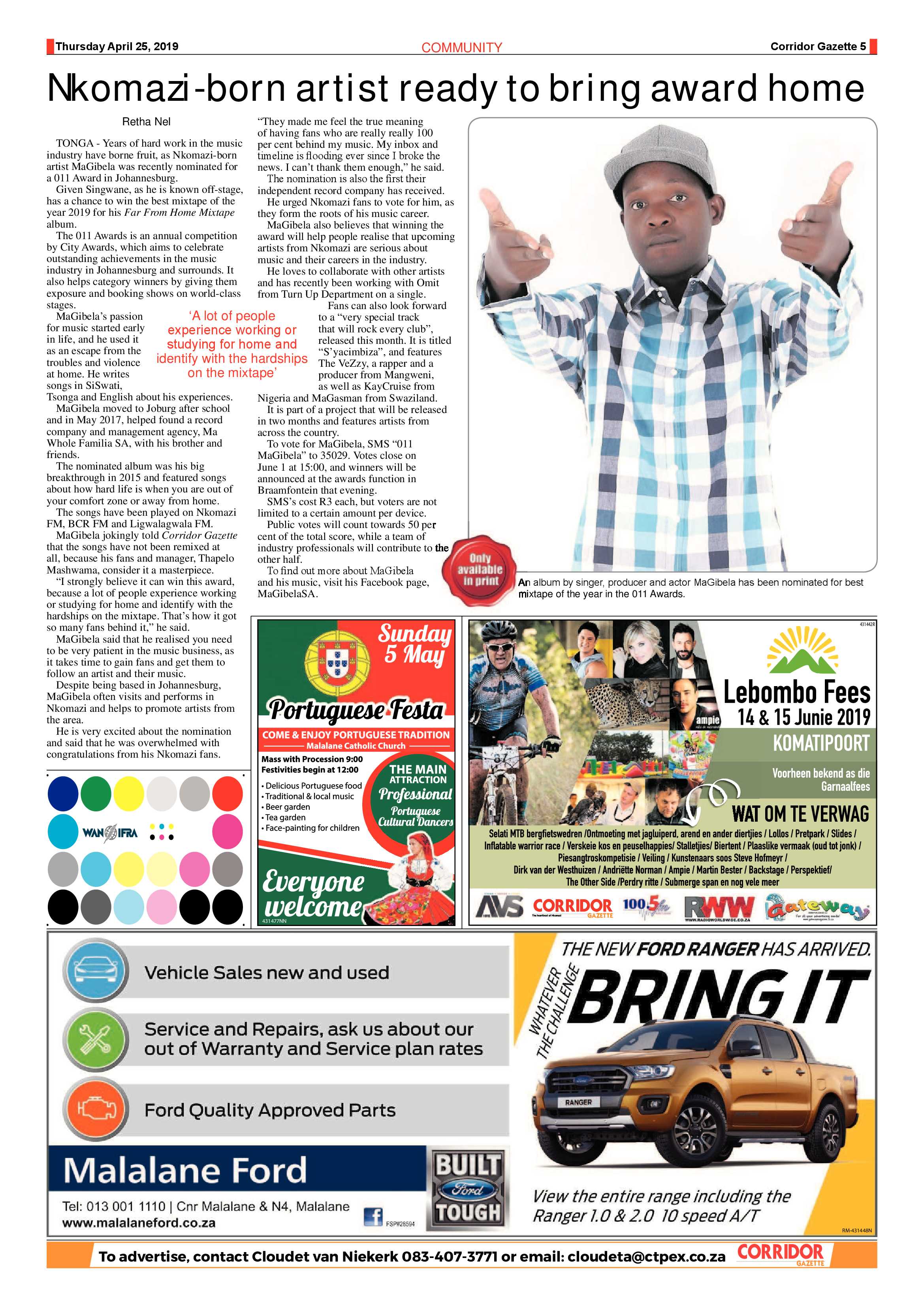 Corridor Gazette 25 April 2019 page 5